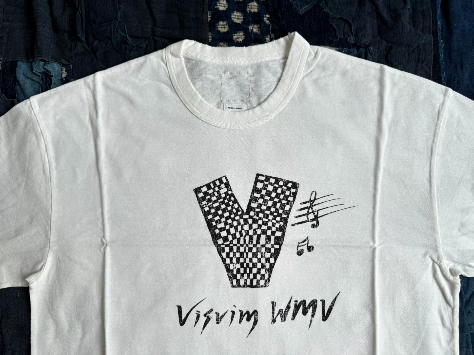 Visvim 25SS Jumbo Tee S/S V Crash — front