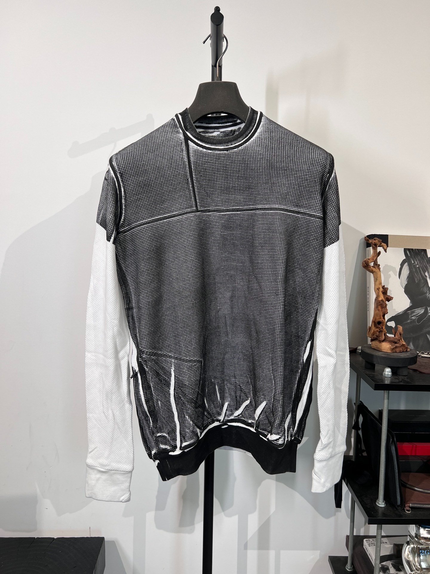 Boris Bidjan Saberi 11by bbs CR1BF Crewneck Pullover — front