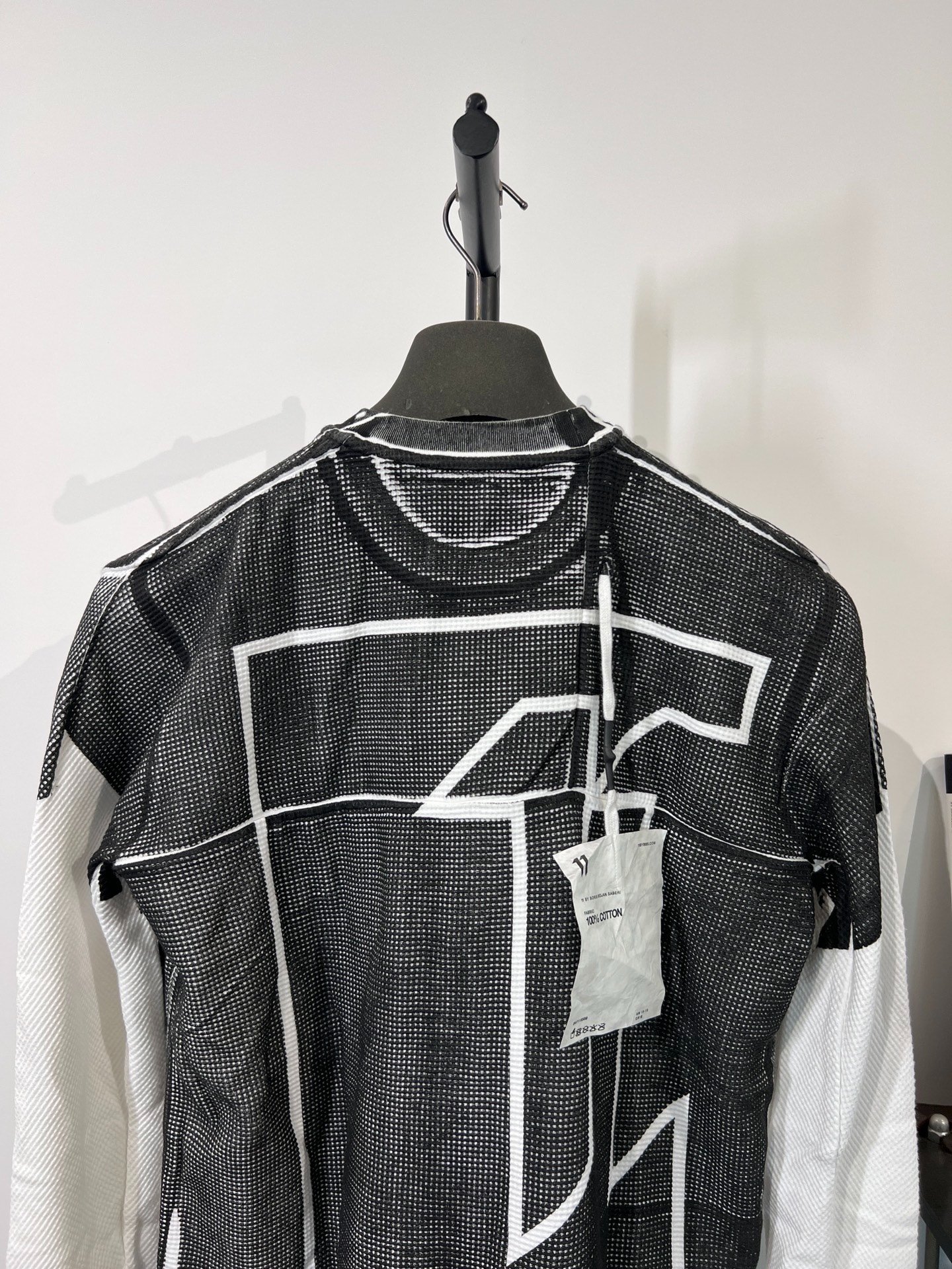 Boris Bidjan Saberi 11by bbs CR1BF Crewneck Pullover — detail
