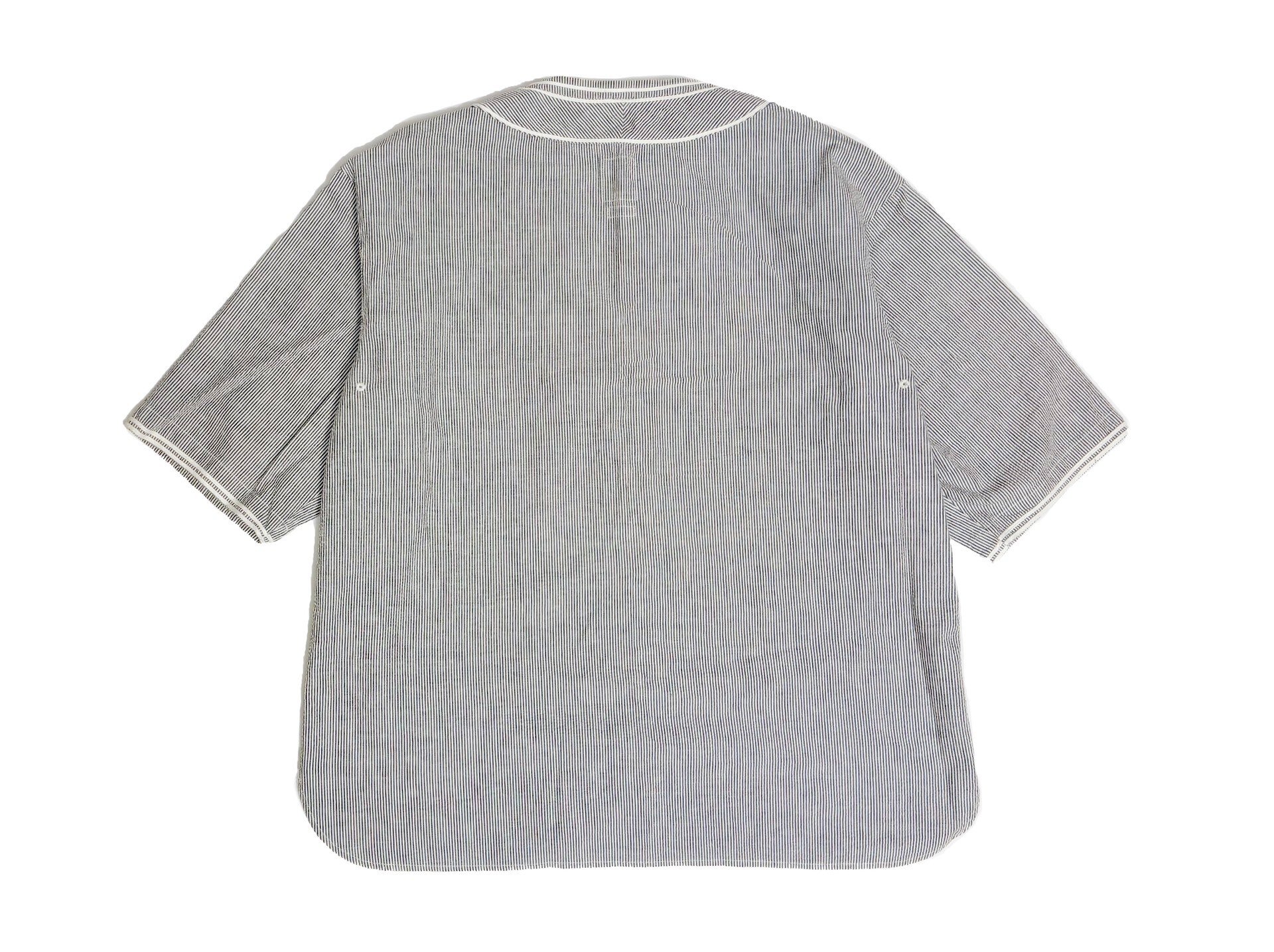 VISVIM 23SS SPOT DUGOUT S/S SEERSUCKER — front