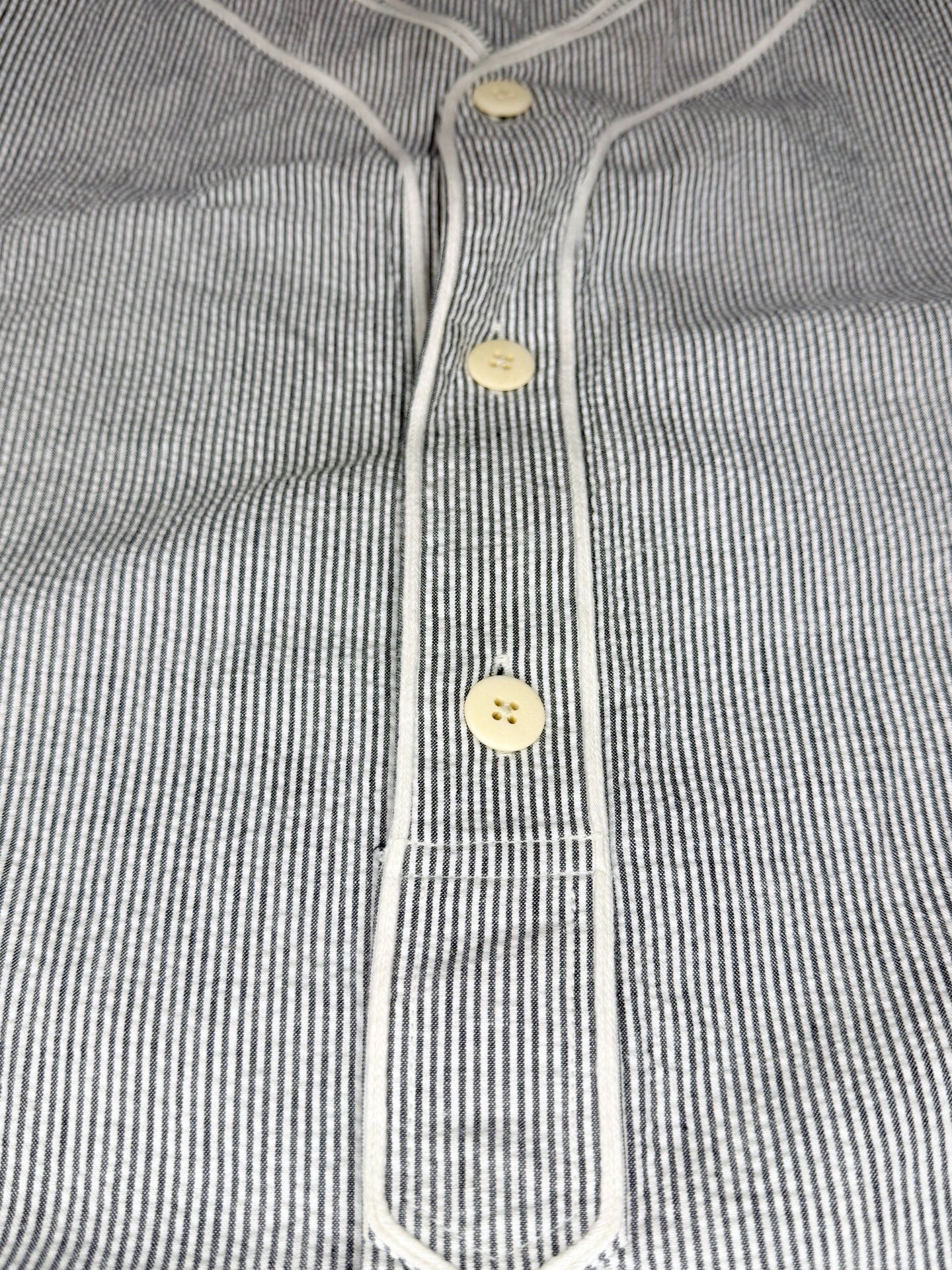 VISVIM 23SS SPOT DUGOUT S/S SEERSUCKER — detail