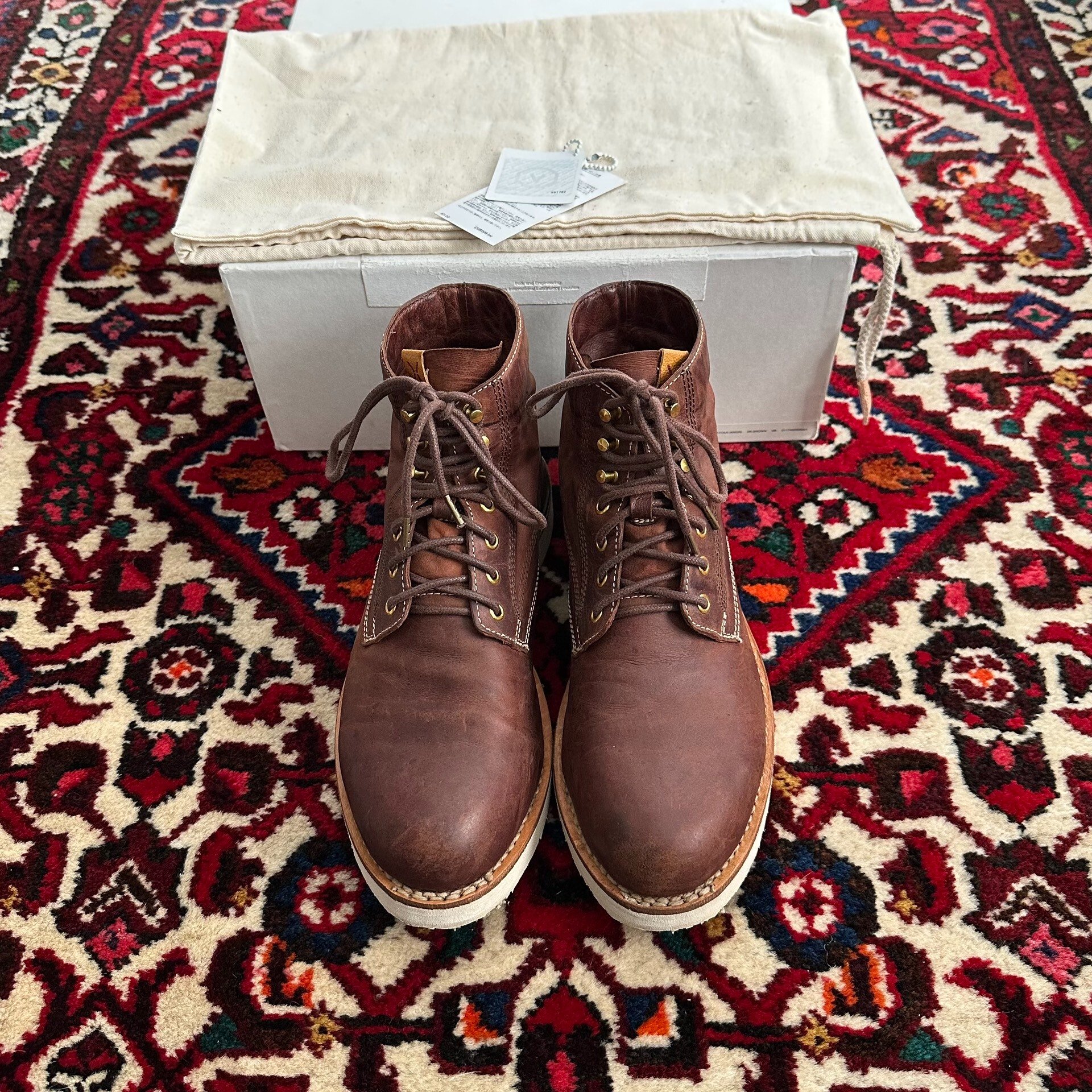 VISVIM 17AW VIRGIL BOOTS Size 8