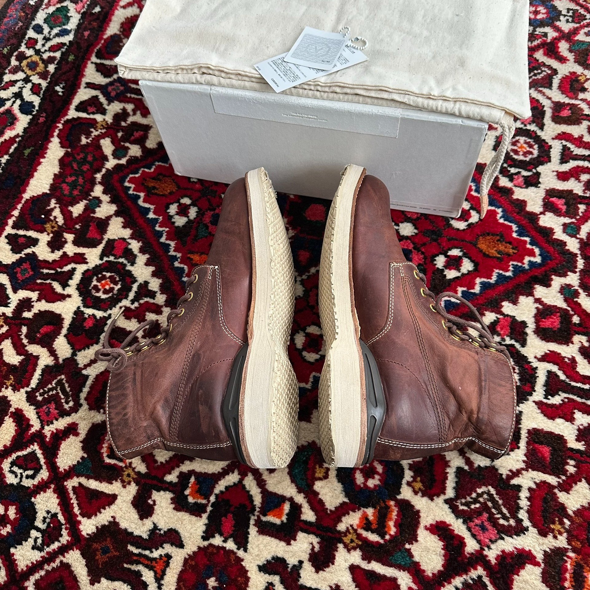 VISVIM 17AW VIRGIL BOOTS Size 8 — back