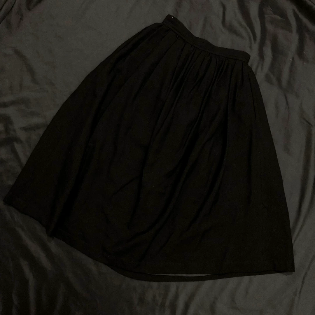 Comme des Garçons 1988 AW Wool Skirt — back