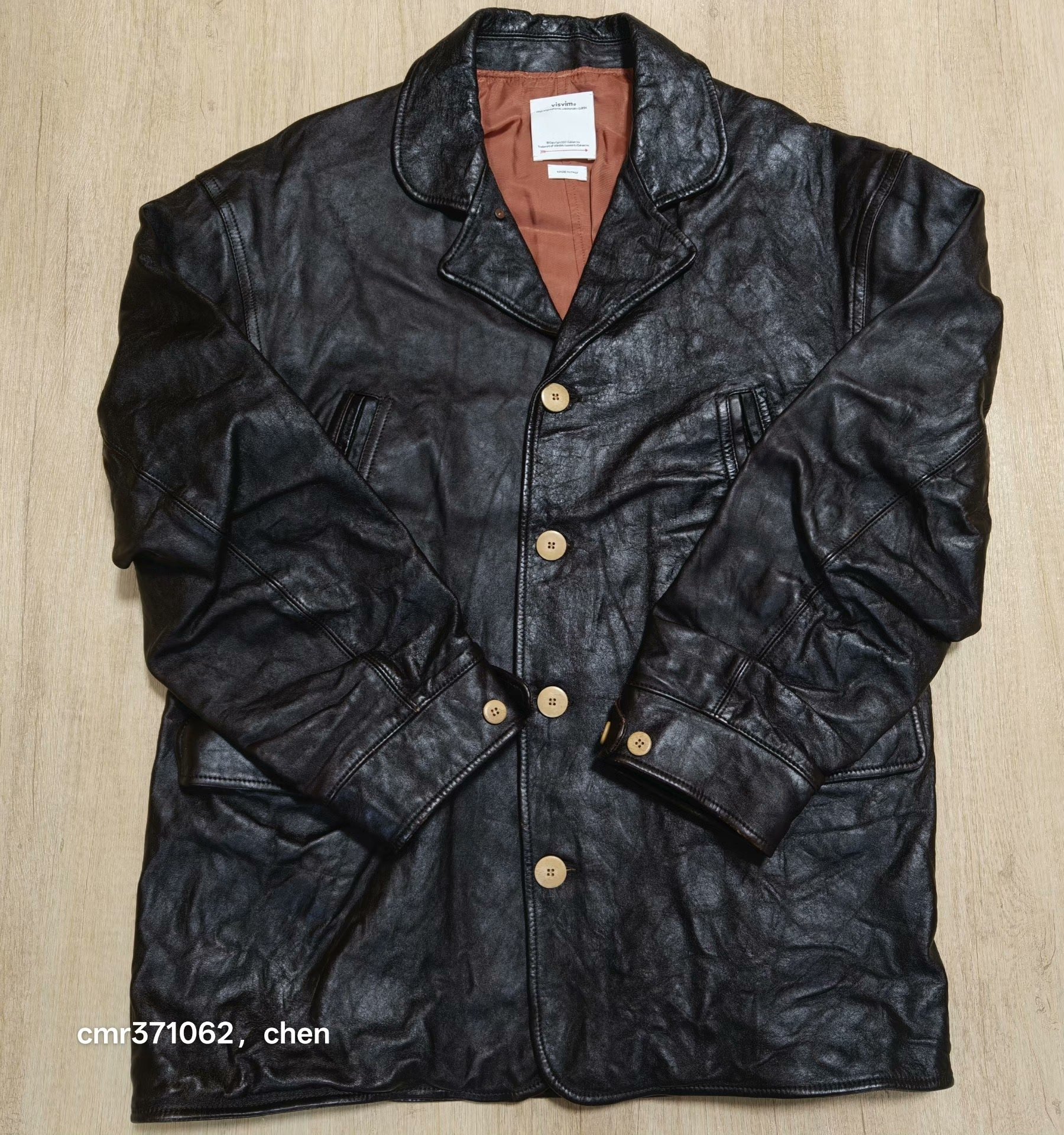 VISVIM 25AW HUDSON COAT IT — front