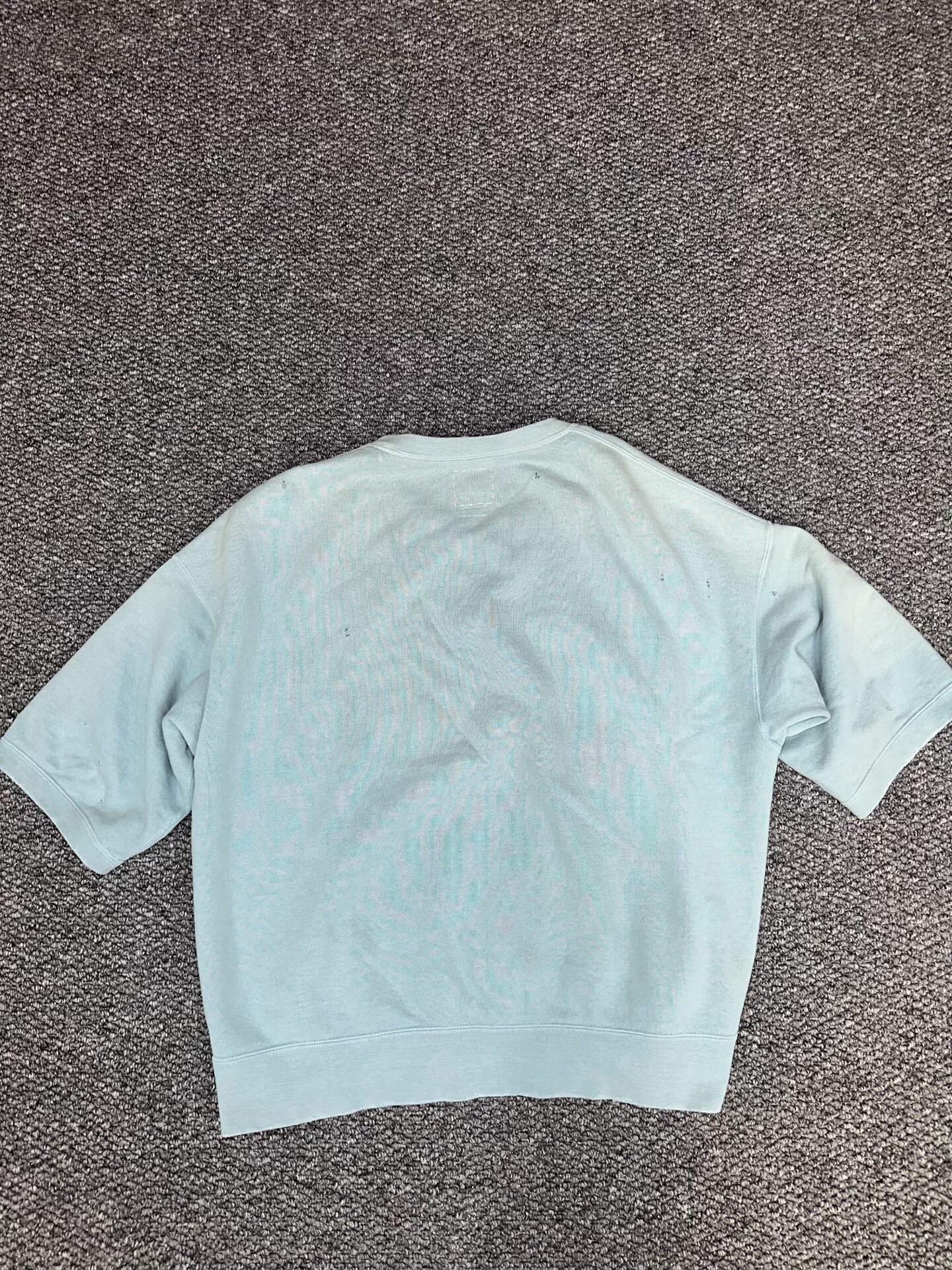 visvim Short-Sleeve Distressed Sweatshirt — back