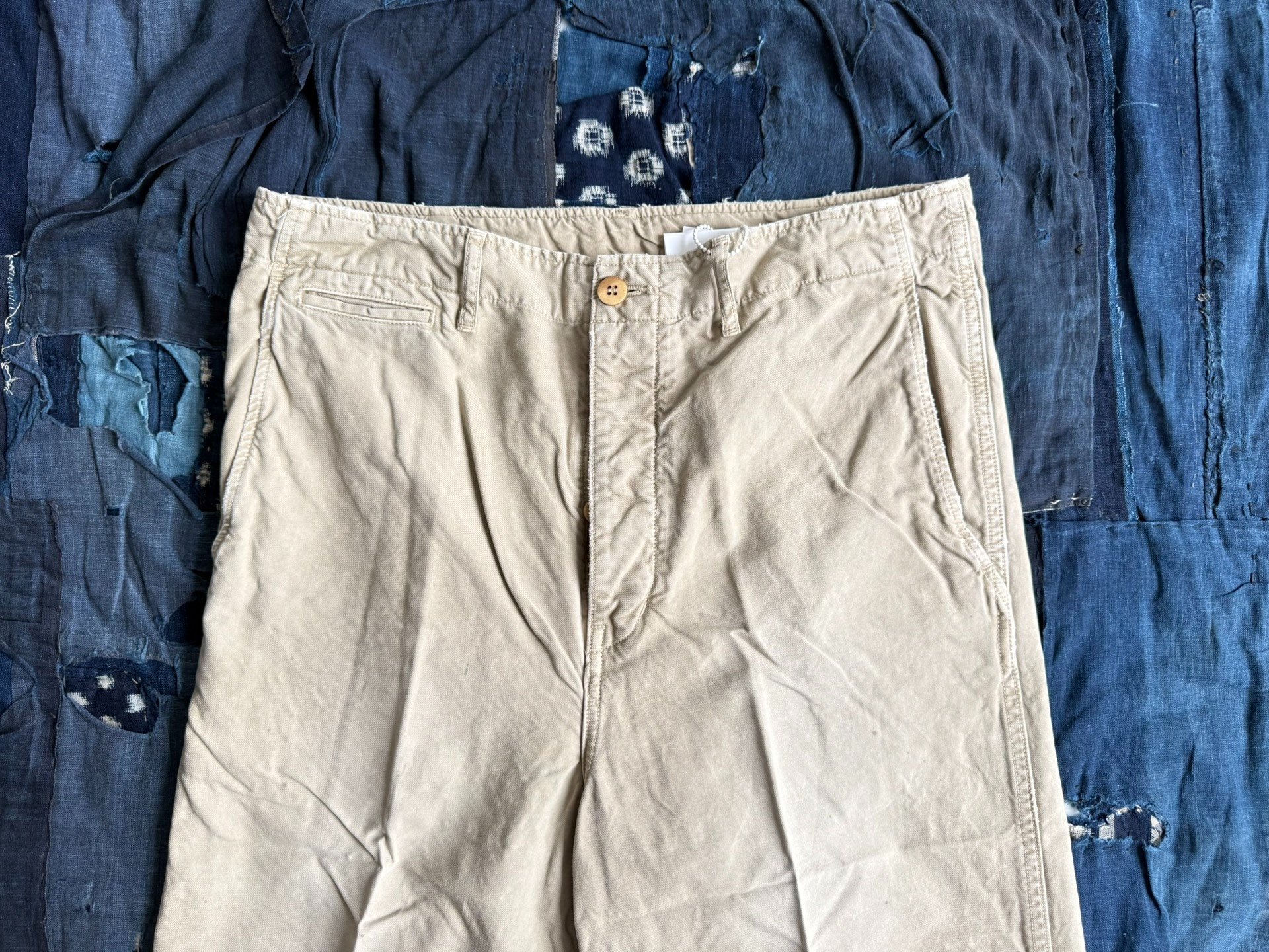 VISVIM 25SS EX WIDE CHINO PANT — back