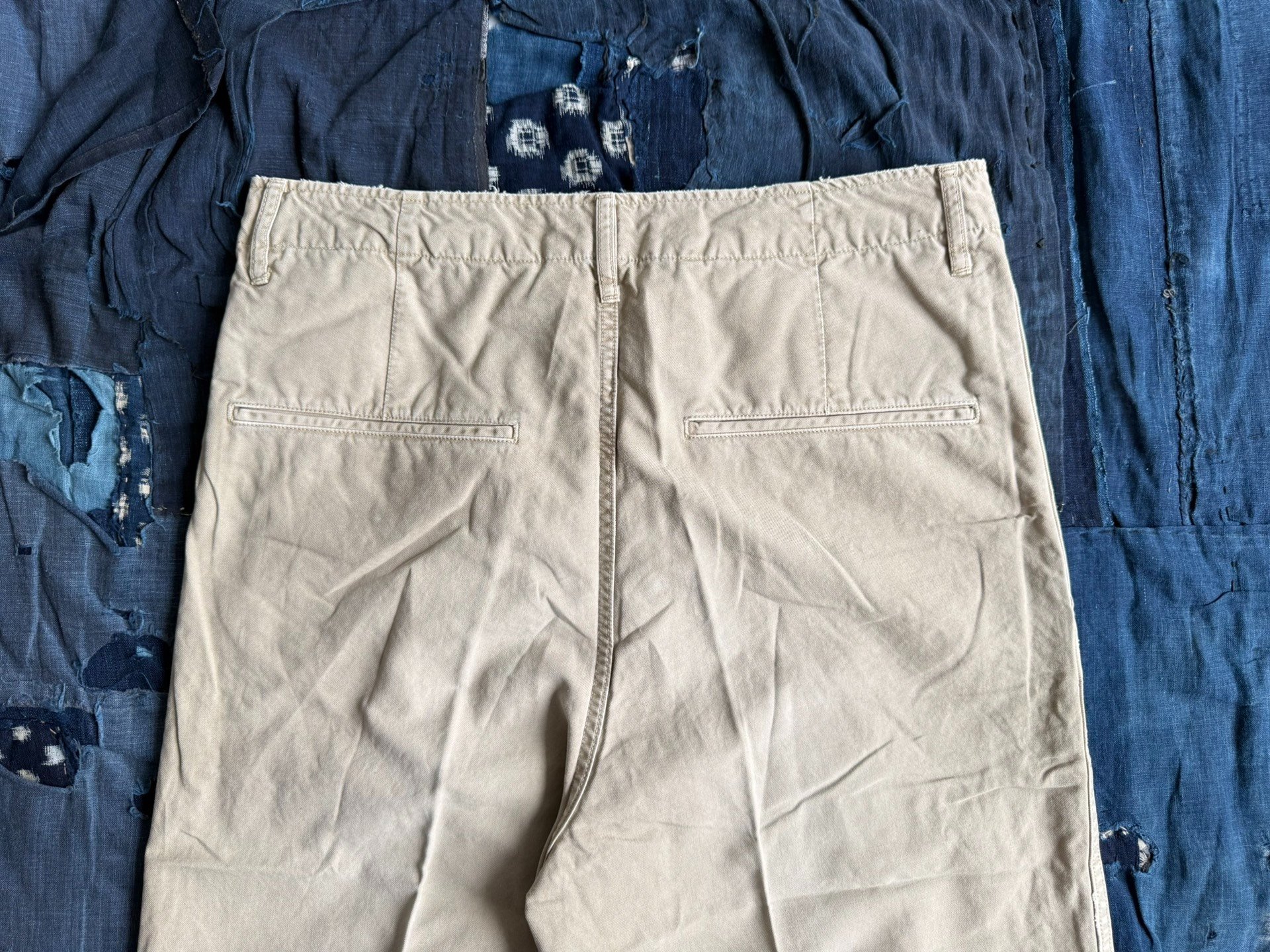 VISVIM 25SS EX WIDE CHINO PANT — label
