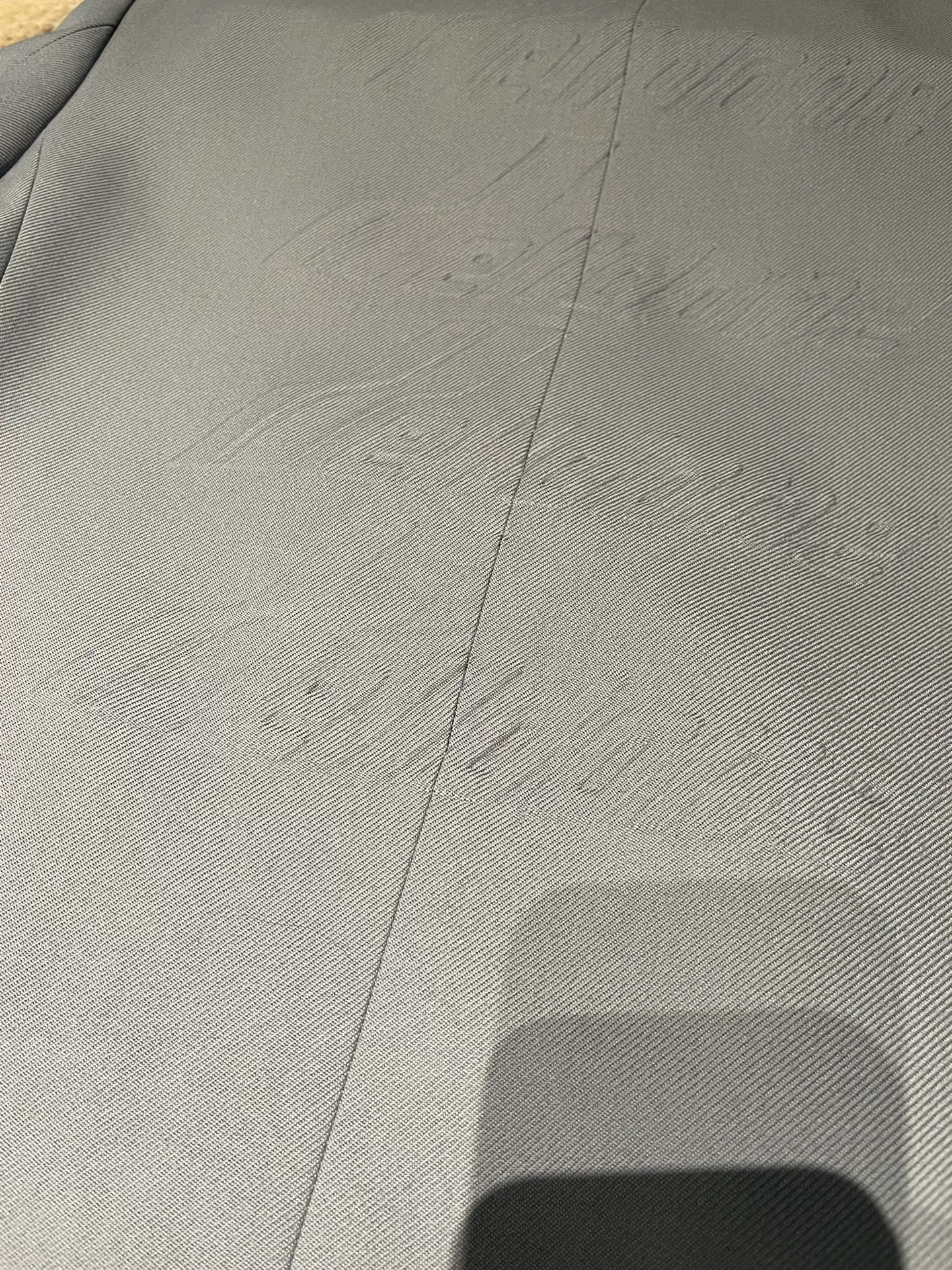 we11done Embossed Oversized Blazer — detail