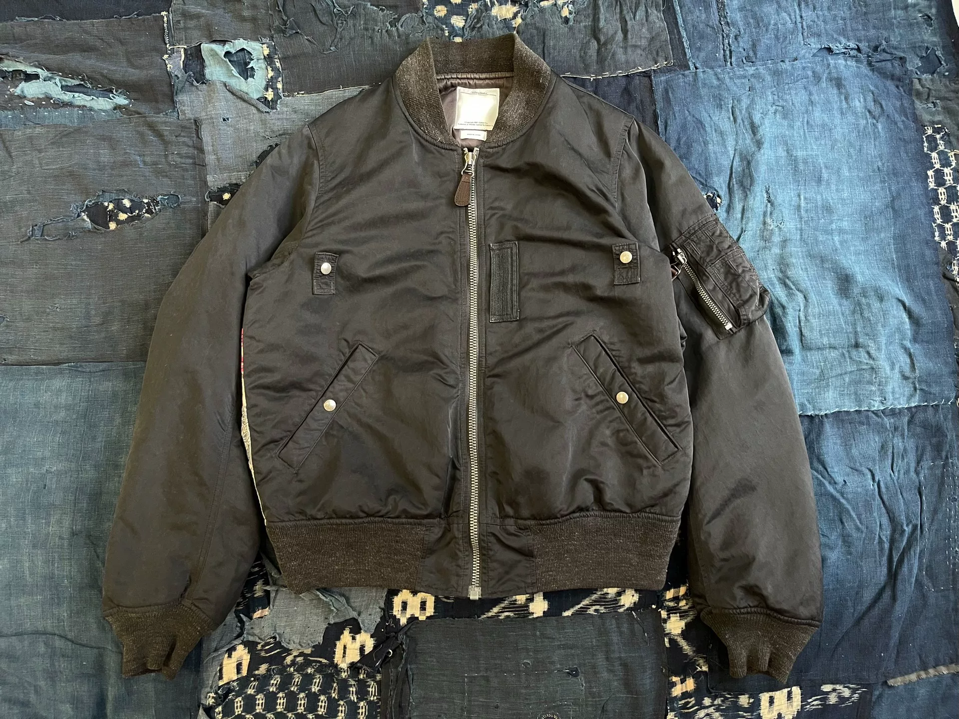 visvim 17AW Thorson Stars MA1 Jacket — back