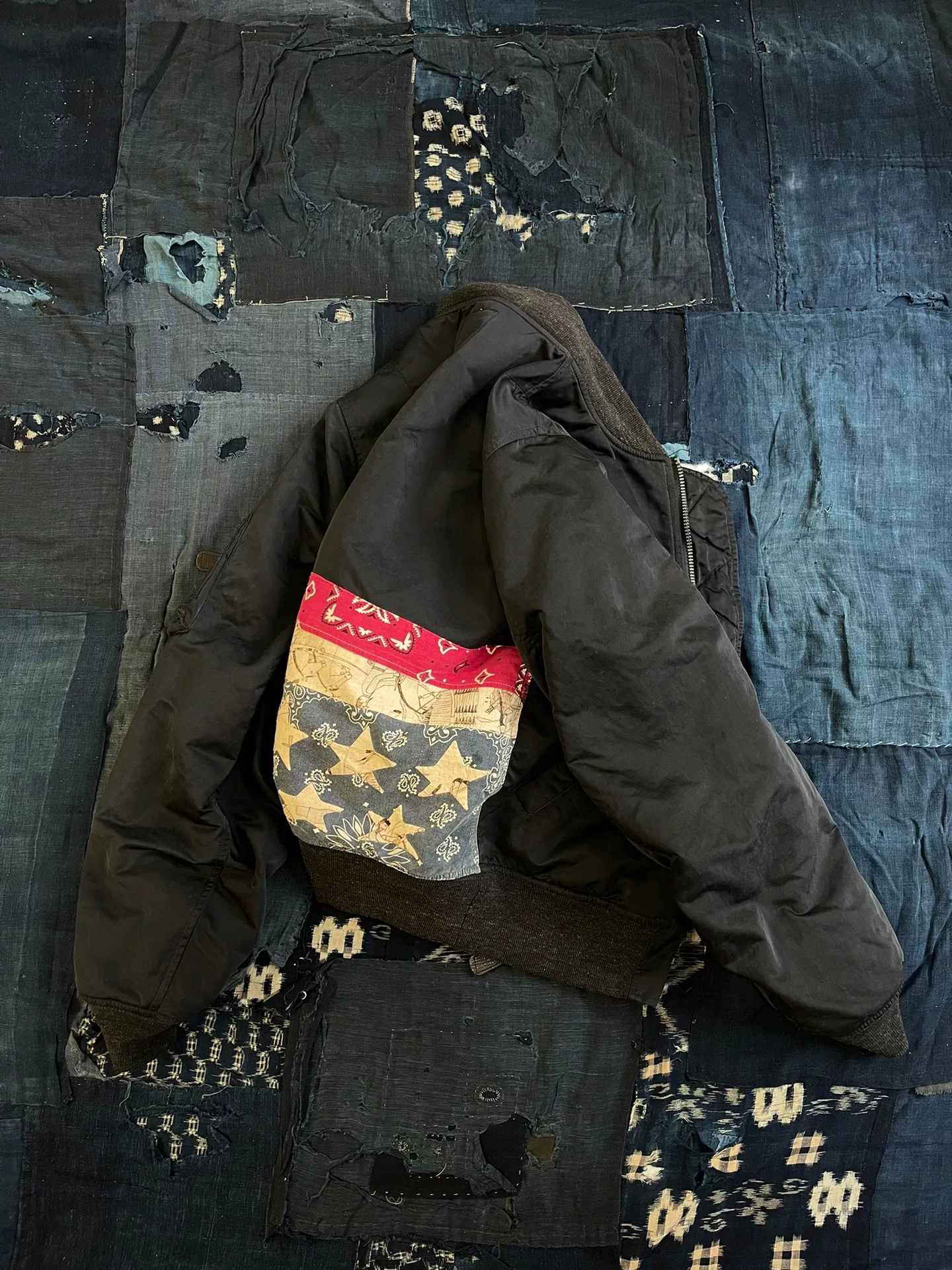 visvim 17AW Thorson Stars MA1 Jacket — front