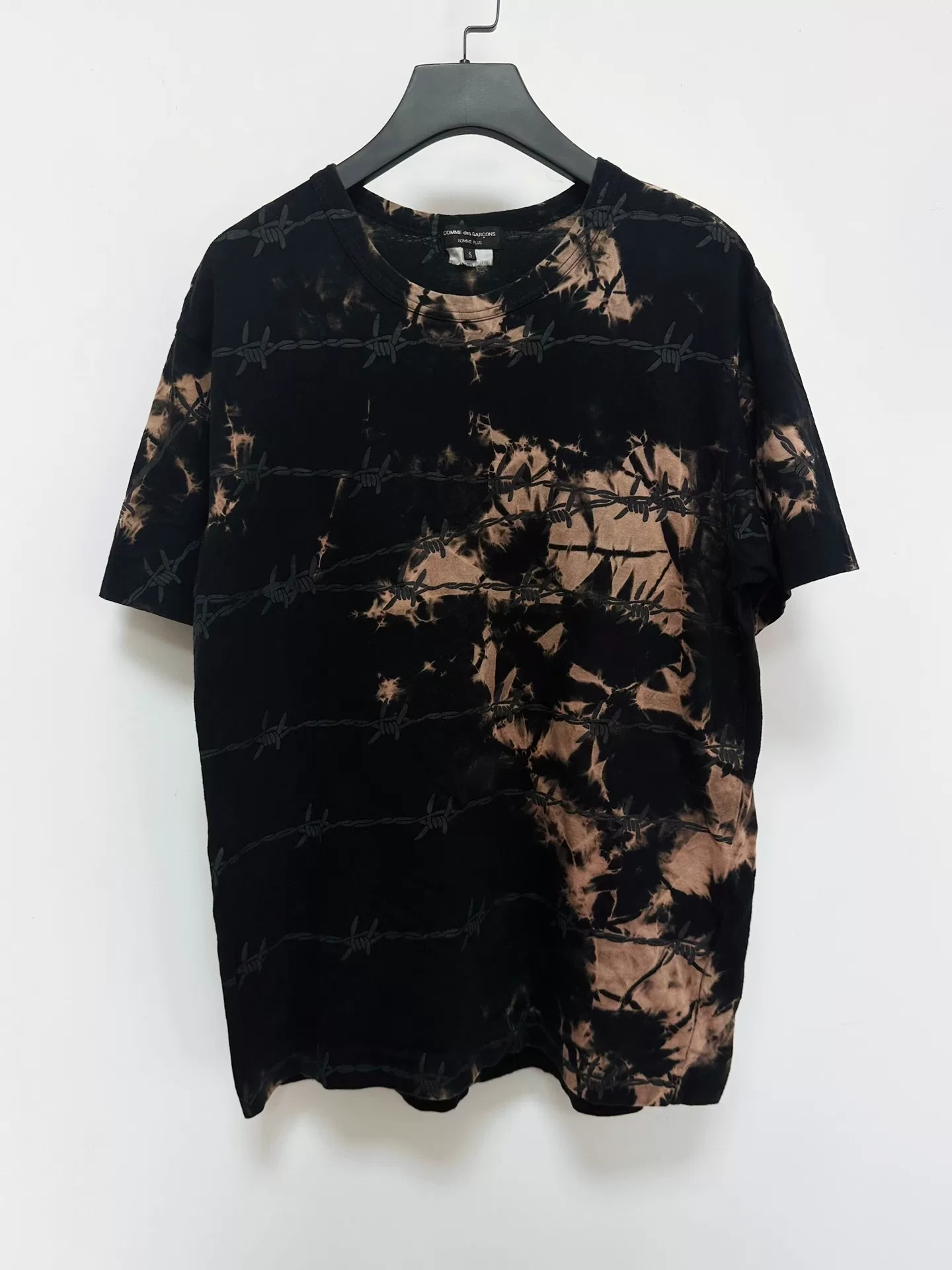 Comme des Garcons Tie-Dye Barbed Wire T-Shirt