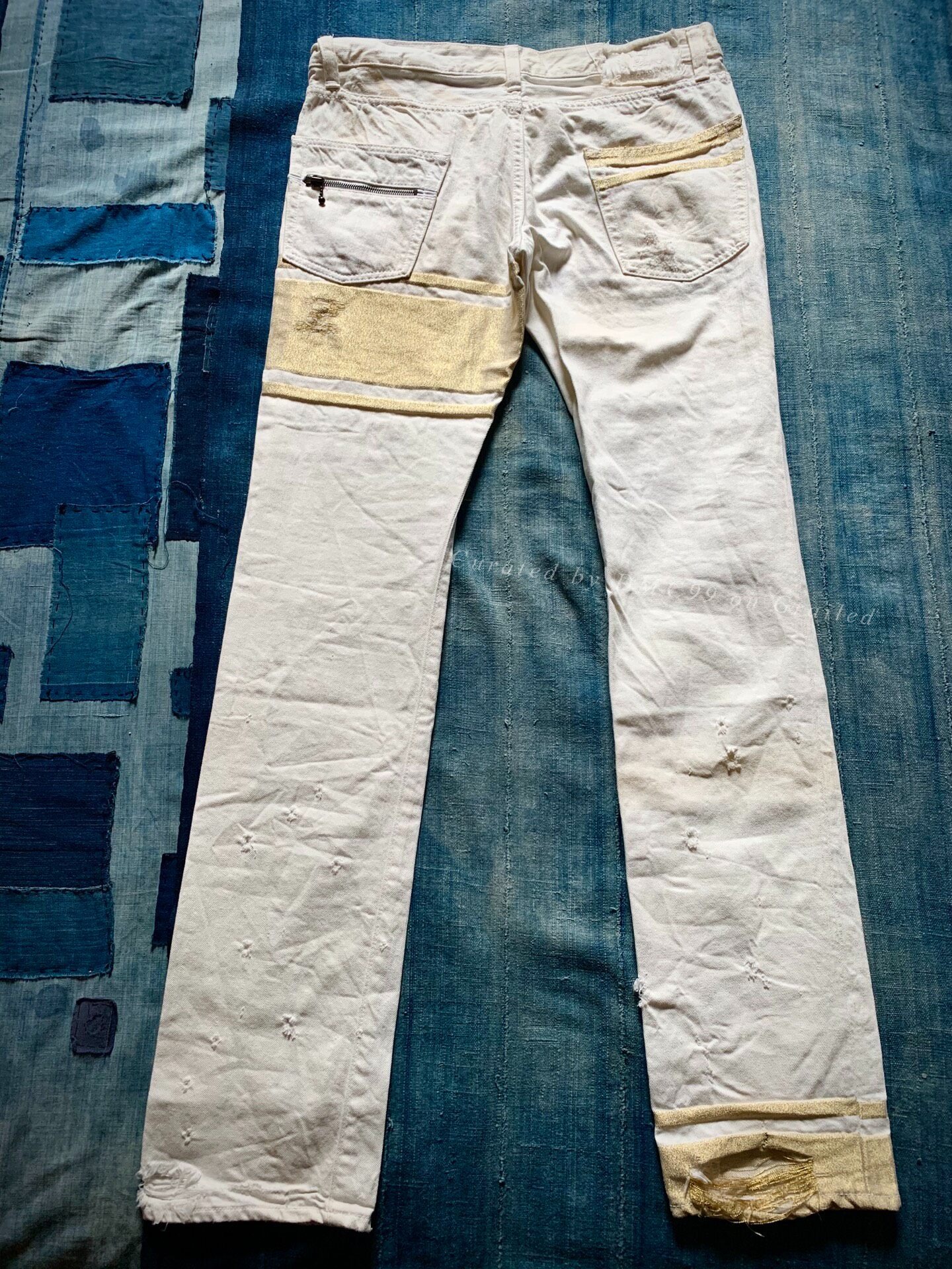 MMJ 2006 Off White Damaged Denim Limited 88 — front