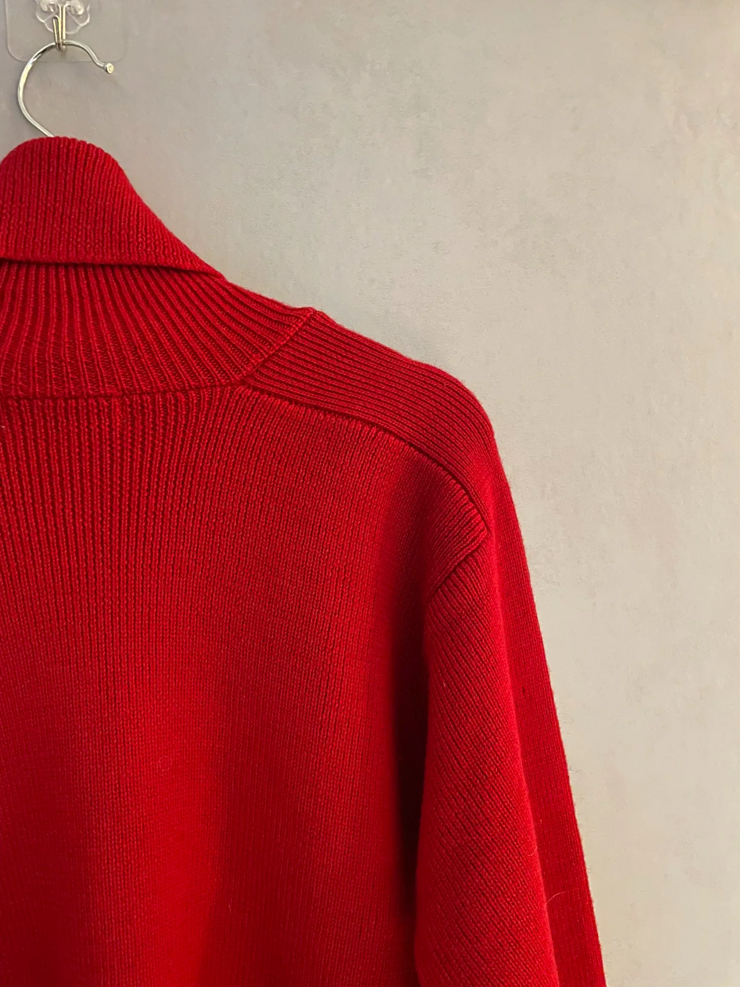 Yohji Yamamoto 97AW Vibrant Turtleneck Sweater — back