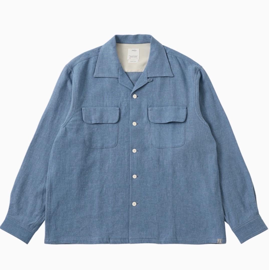 VISVIM 26SS CARROW SHIRT LT.BLUE