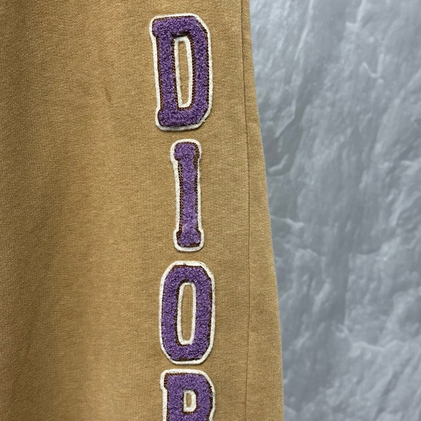 Dior Denim Tears Embroidered Drawstring Joggers — detail