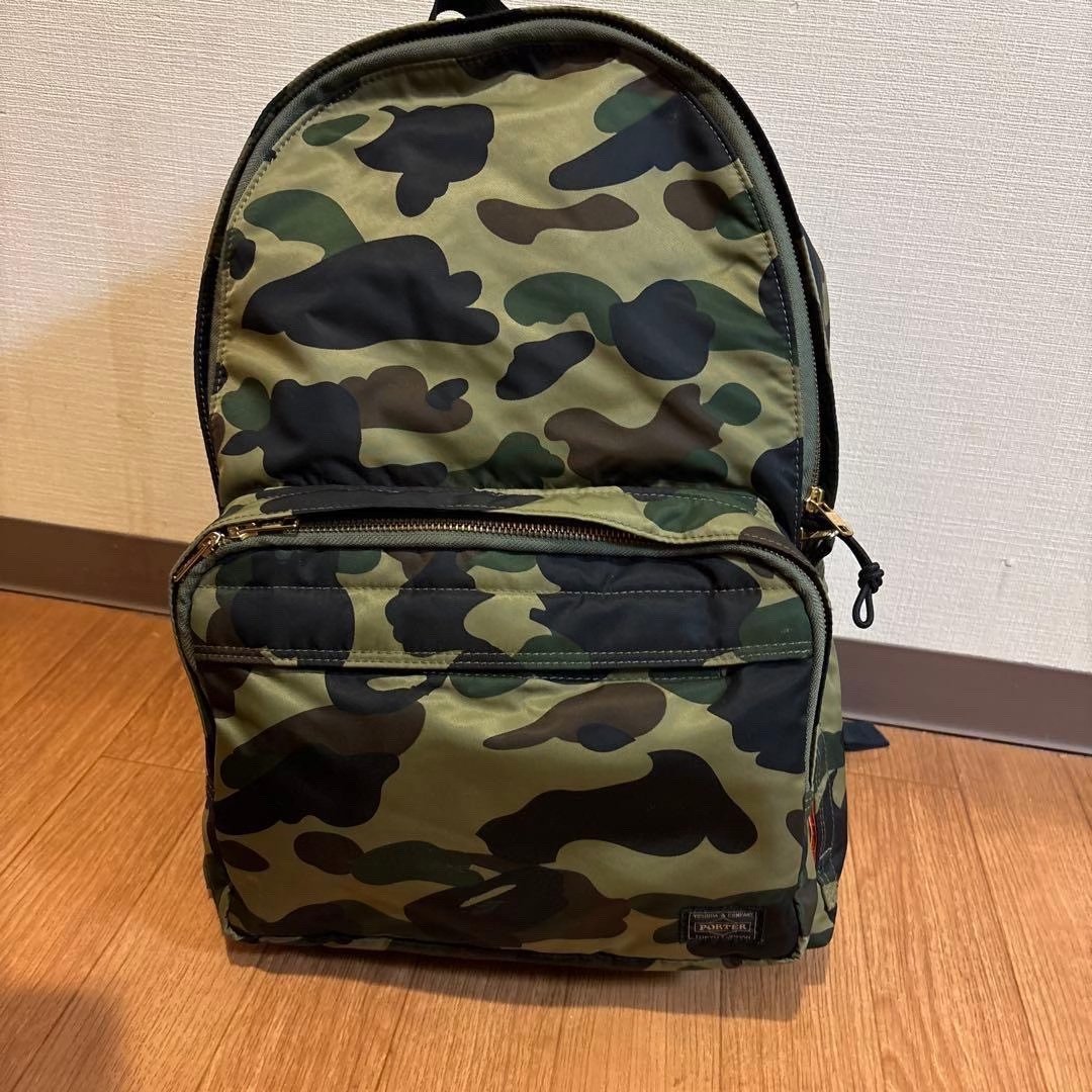 ABATHING APE × PORTER Camo Backpack