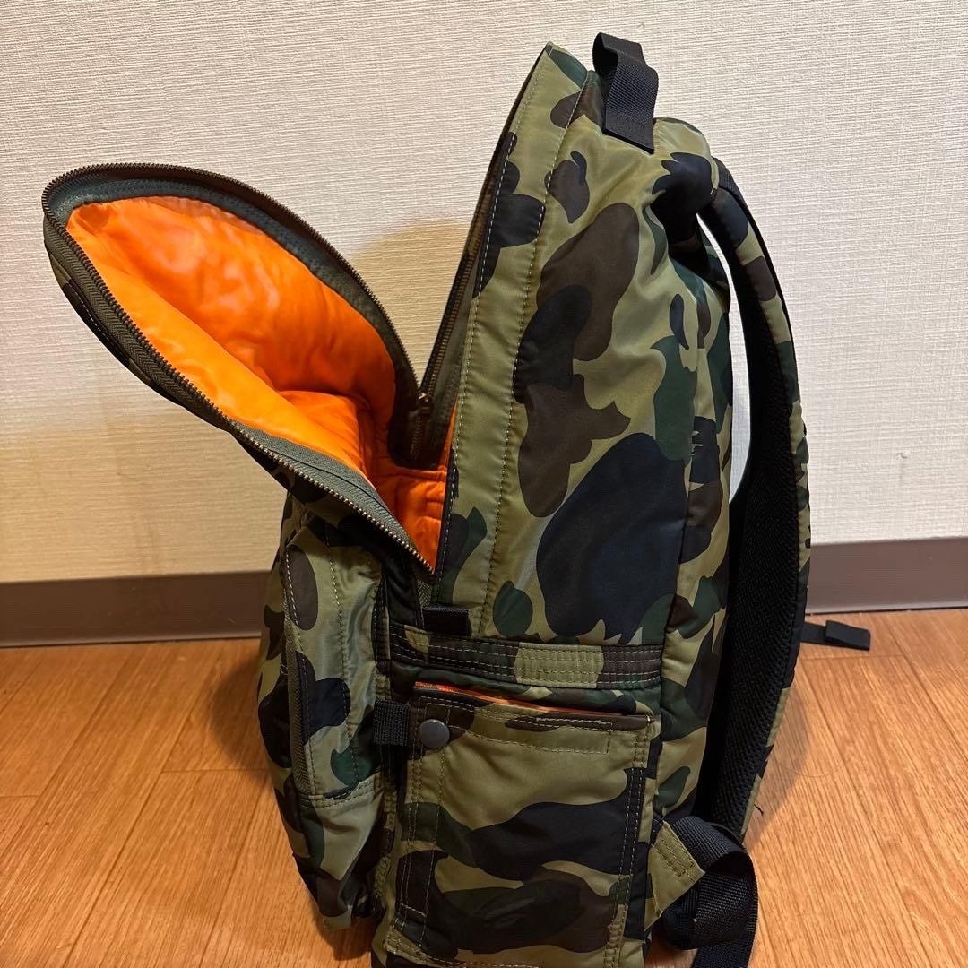 ABATHING APE × PORTER Camo Backpack — detail