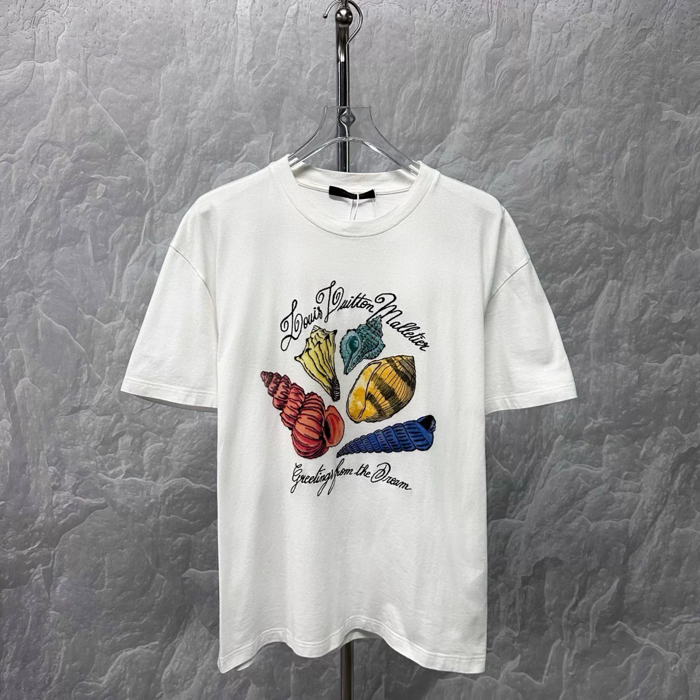 Louis Vuitton FW24 Conch Shell Embroidered Tee