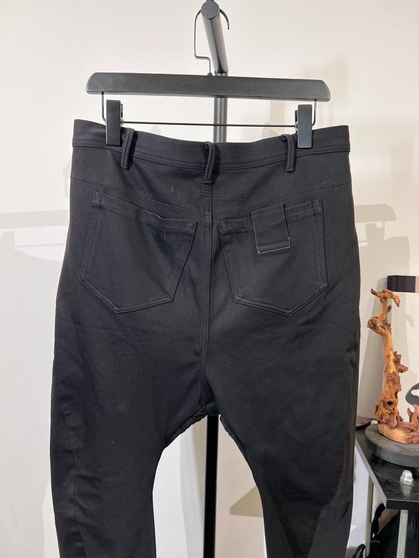Julius_7 Irregular Cut Long Pants — back