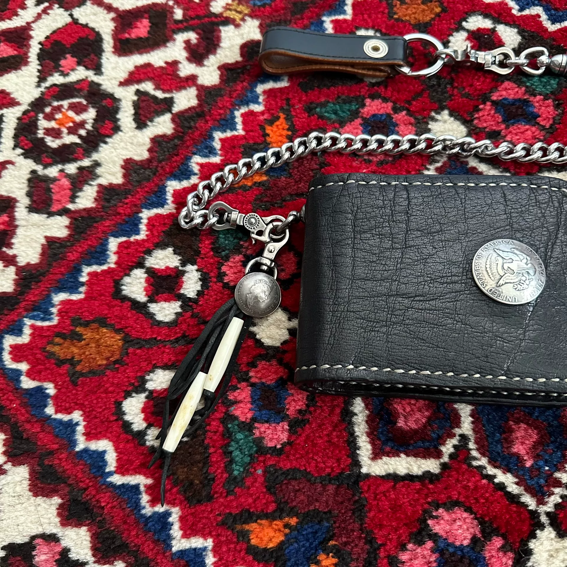 Larry Smith 925 Silver Wallet — front