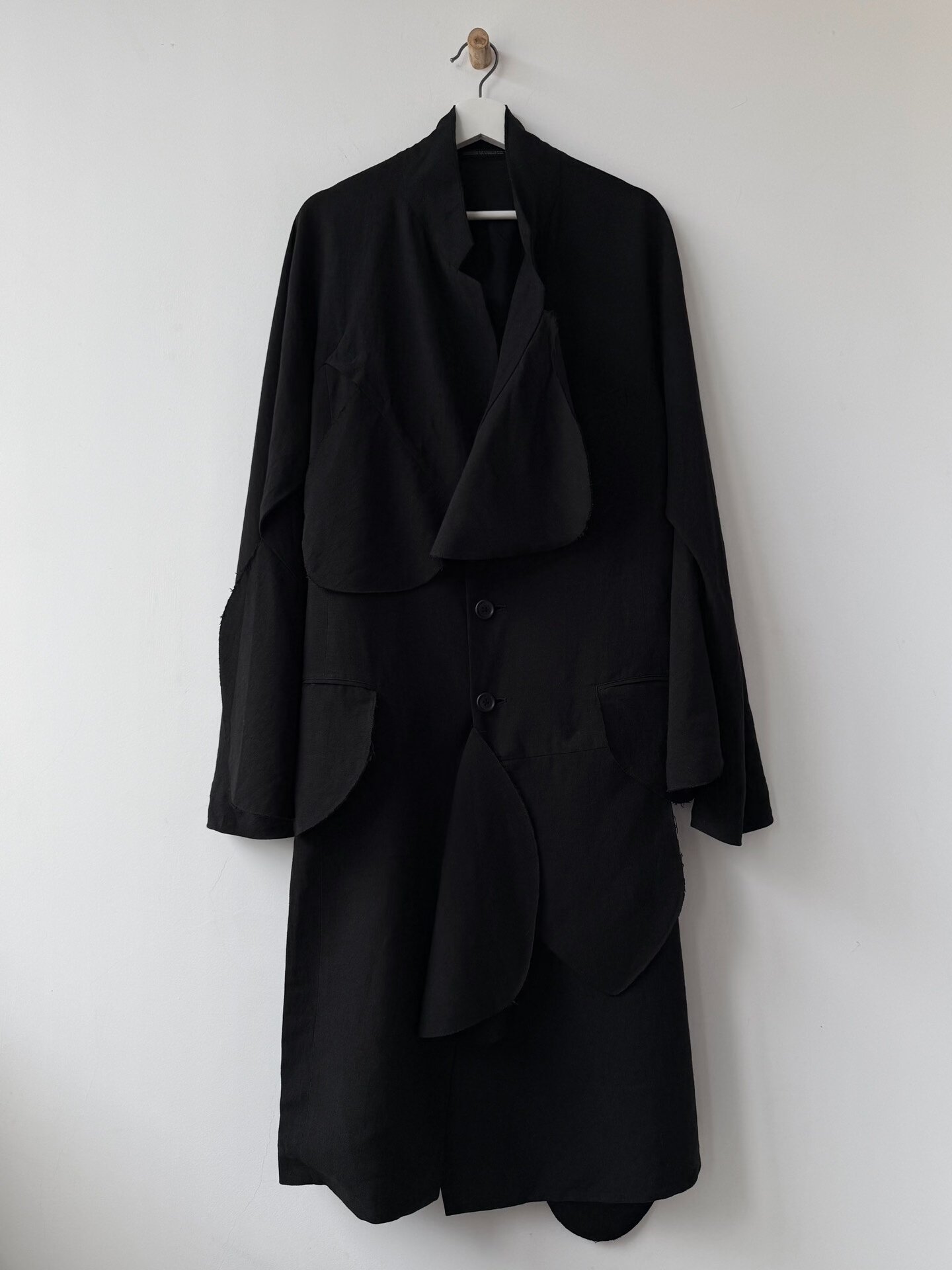 Yohji Yamamoto 24SS Linen Rayon Coat