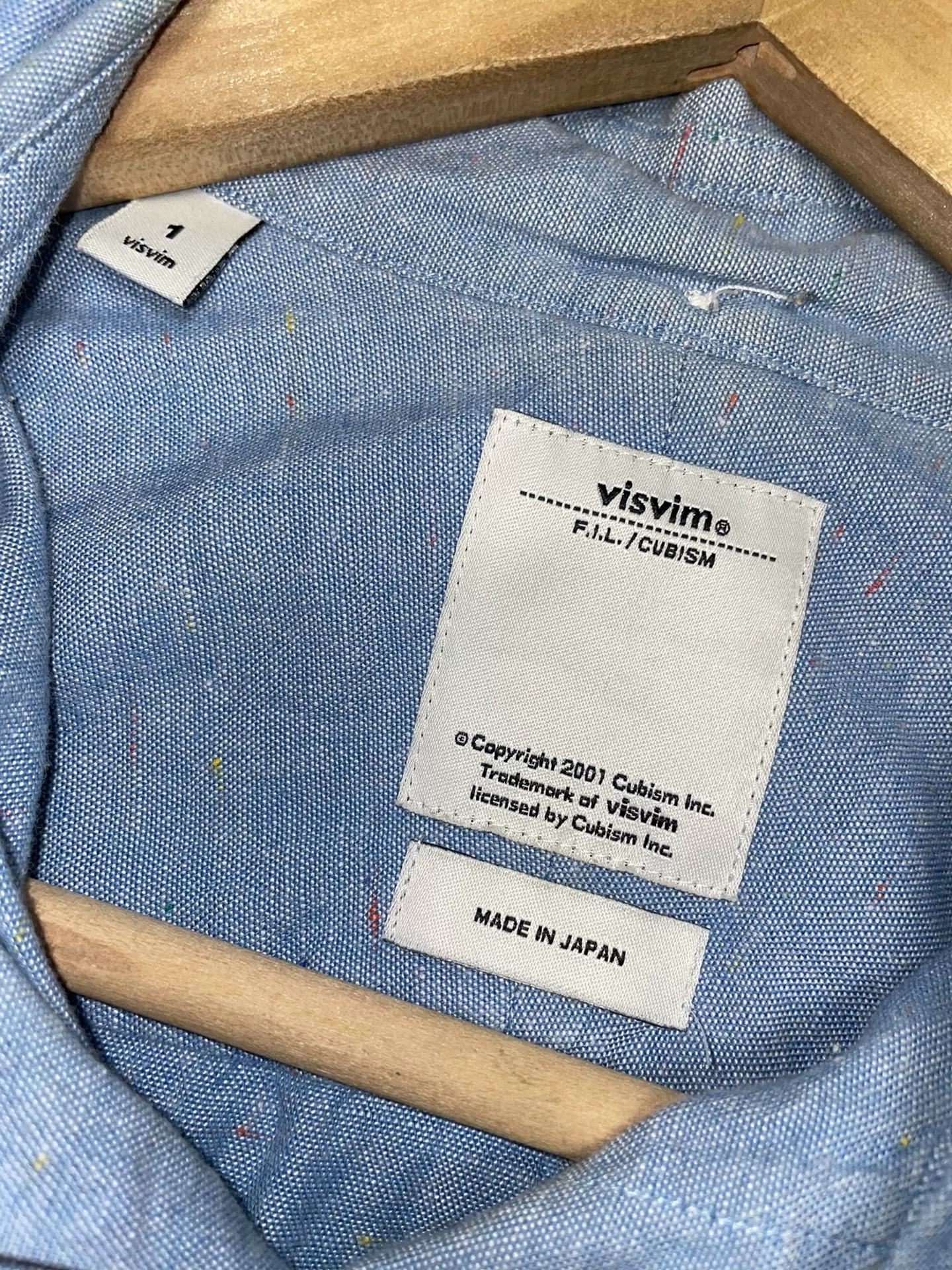 VISVIM V+V KUBA Cotton Shirt — detail