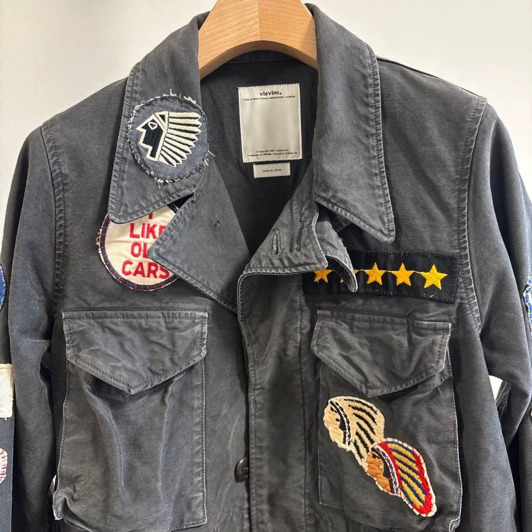 visvim ACHSE JKT PATCHES Jacket — front