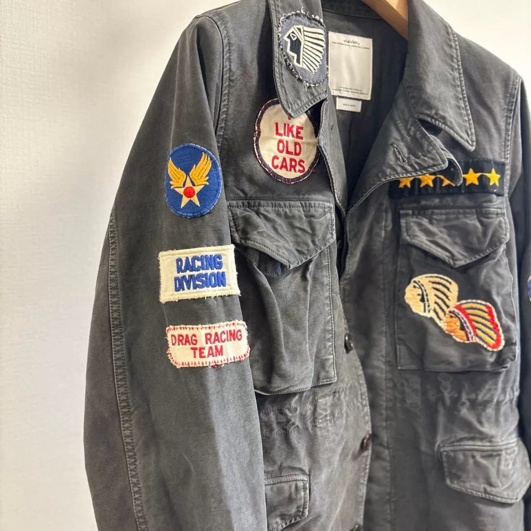 visvim ACHSE JKT PATCHES Jacket — back