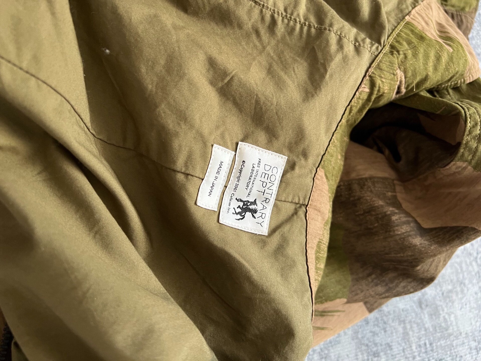 VISVIM 22SS SIX-FIVE FISHTAIL PARKA — detail