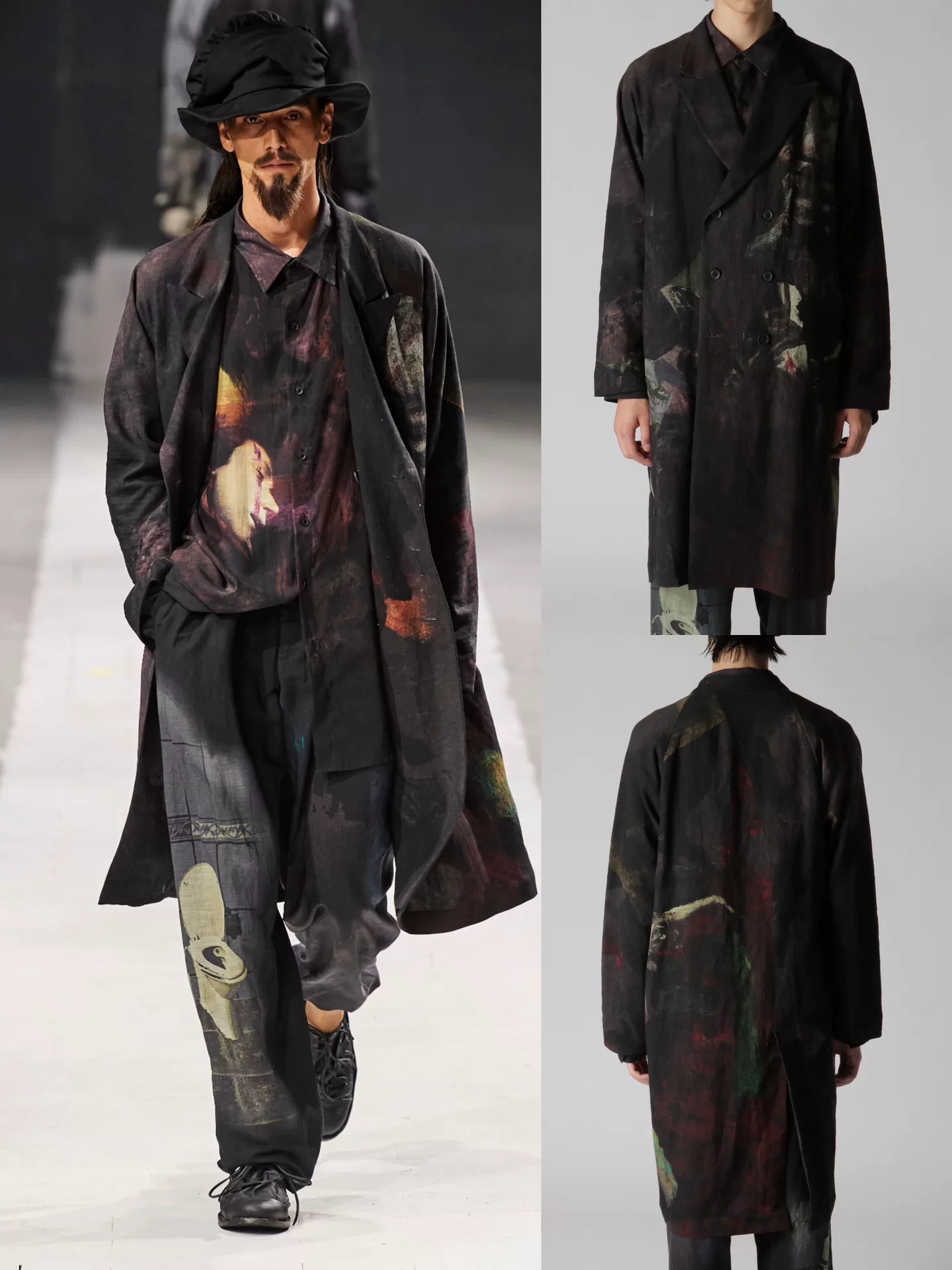 Yohji Yamamoto 24SS Goya Art Coat