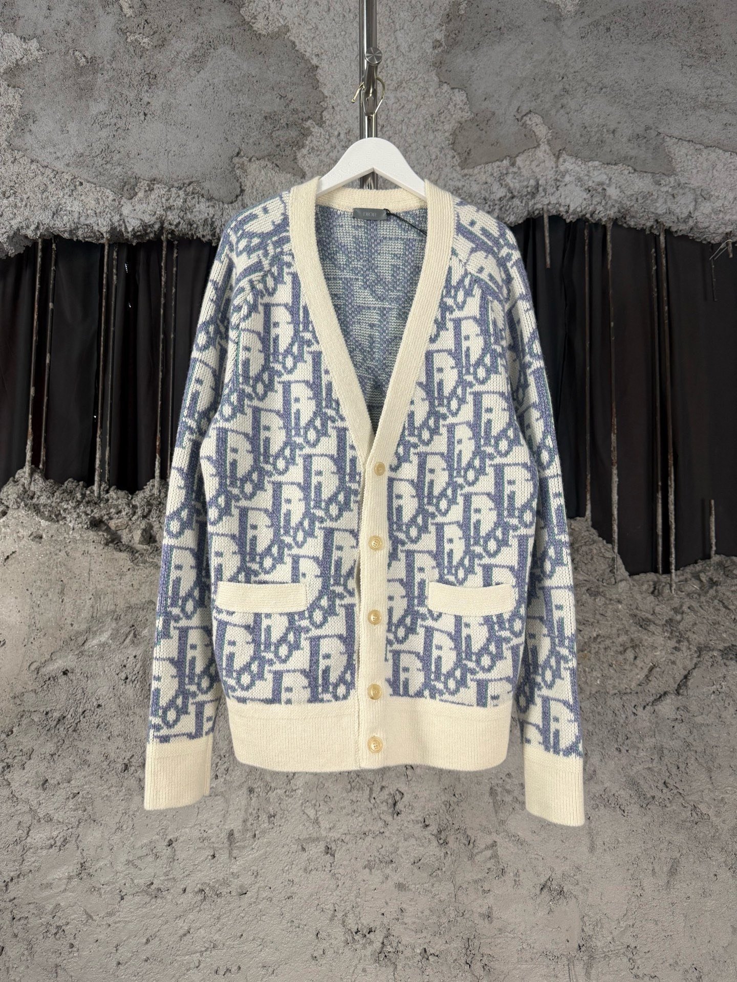 Dior Full Logo Cardigan