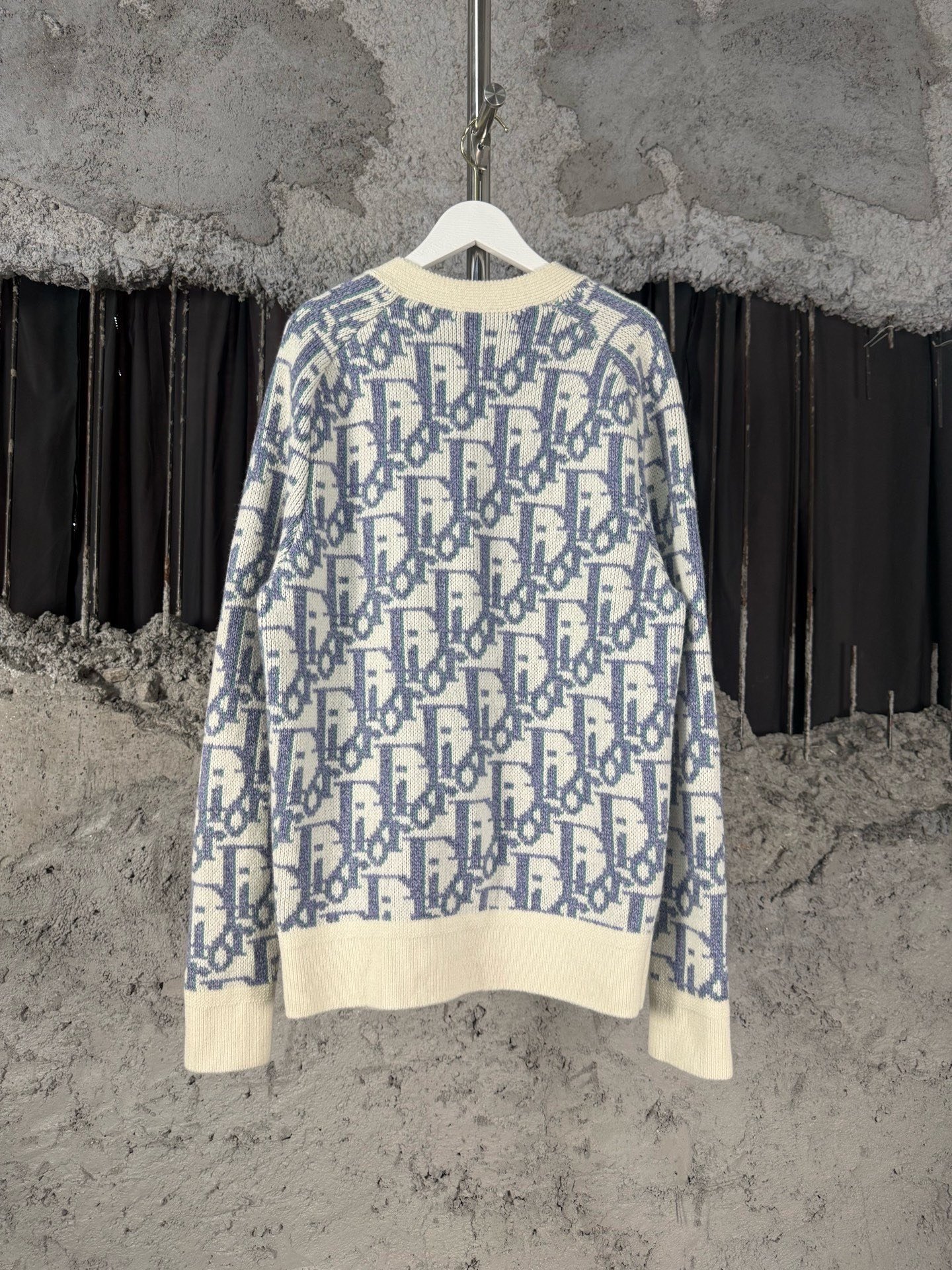 Dior Full Logo Cardigan — front