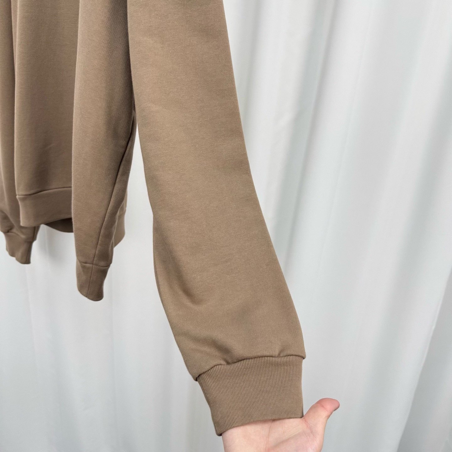 Louis Vuitton Brown Cursive Vuitton Sweatshirt — back