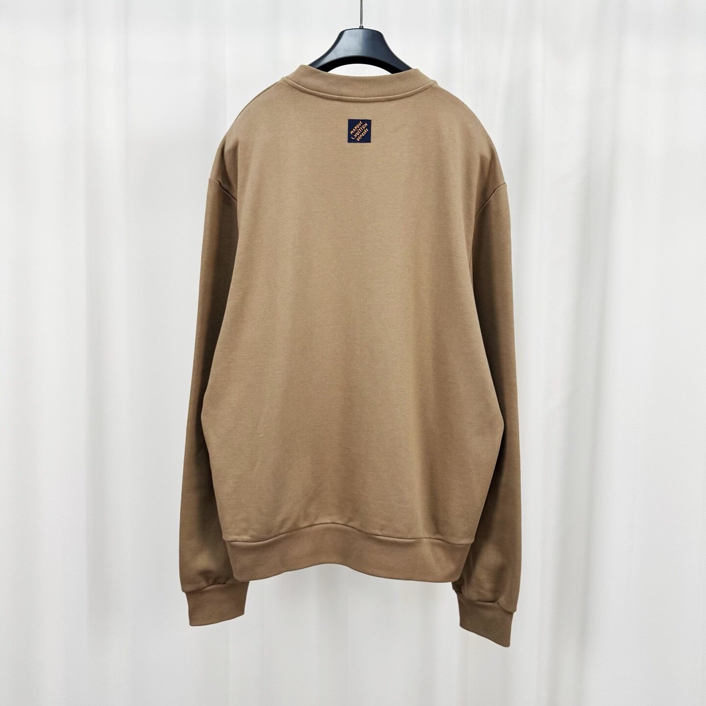 Louis Vuitton Brown Cursive Vuitton Sweatshirt — front