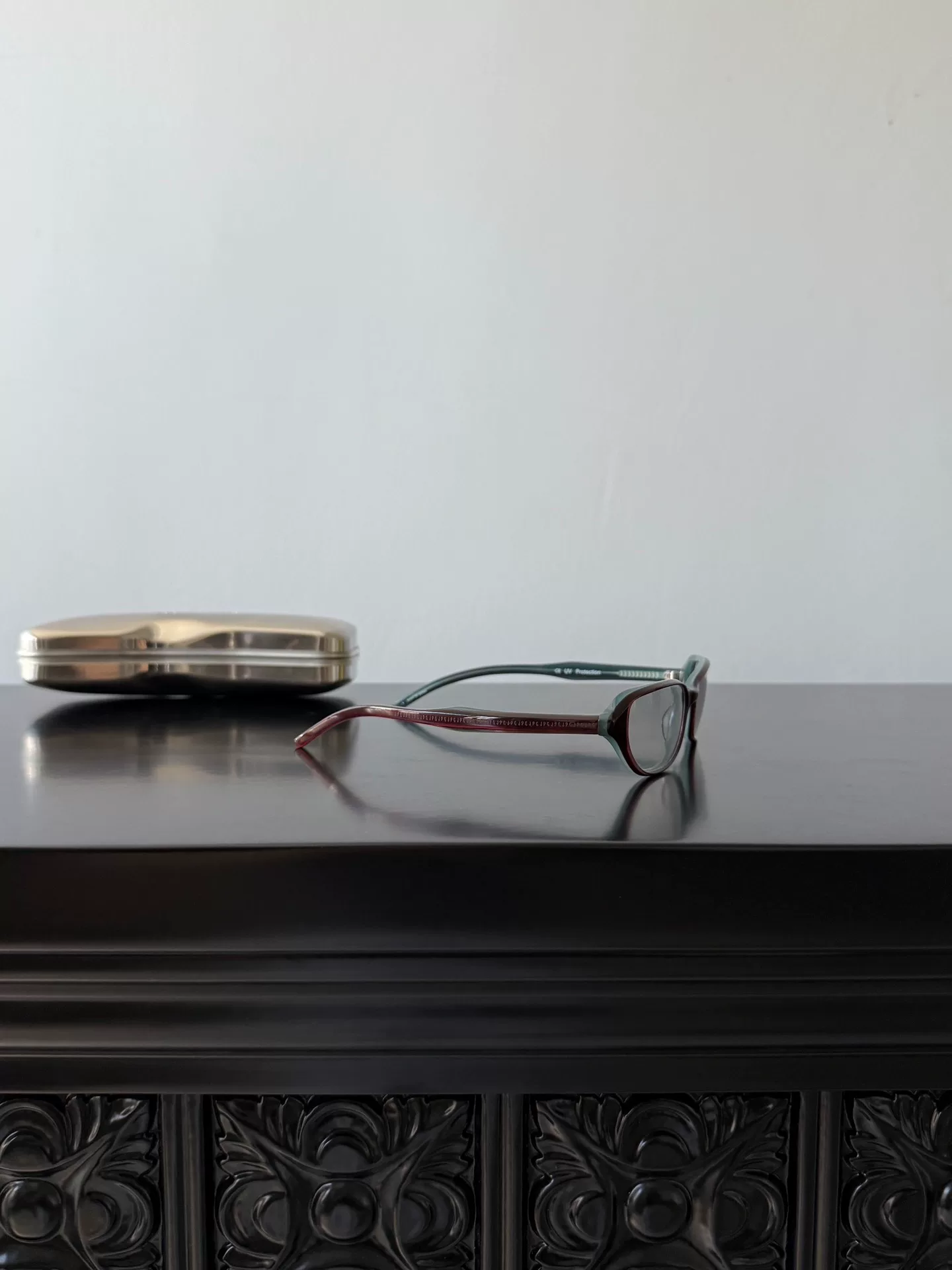 Jean Paul Gaultier JPG Cat-Eye Blue Light Glasses — label