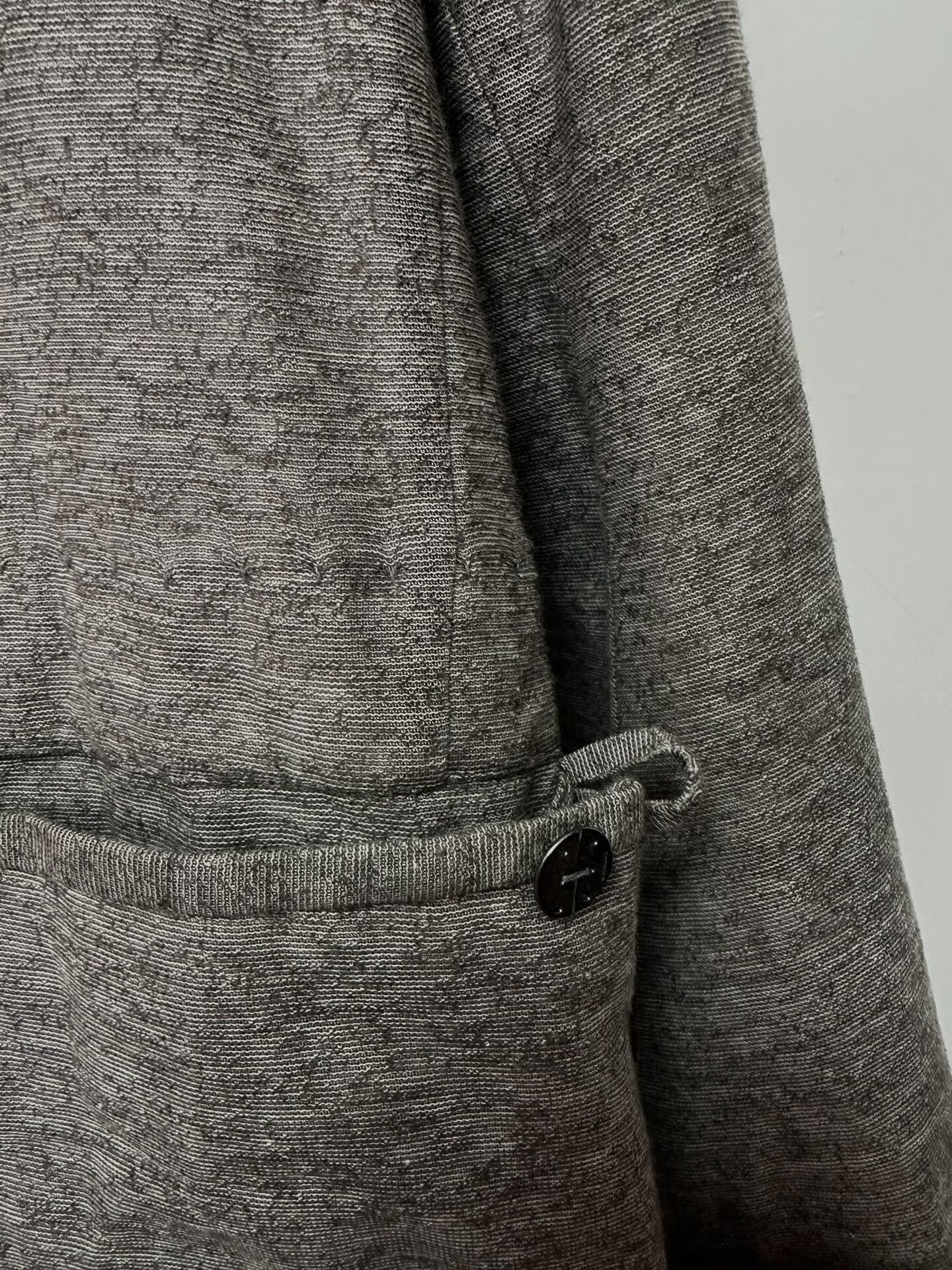Taichi Murakami Linen Paper Coat — back