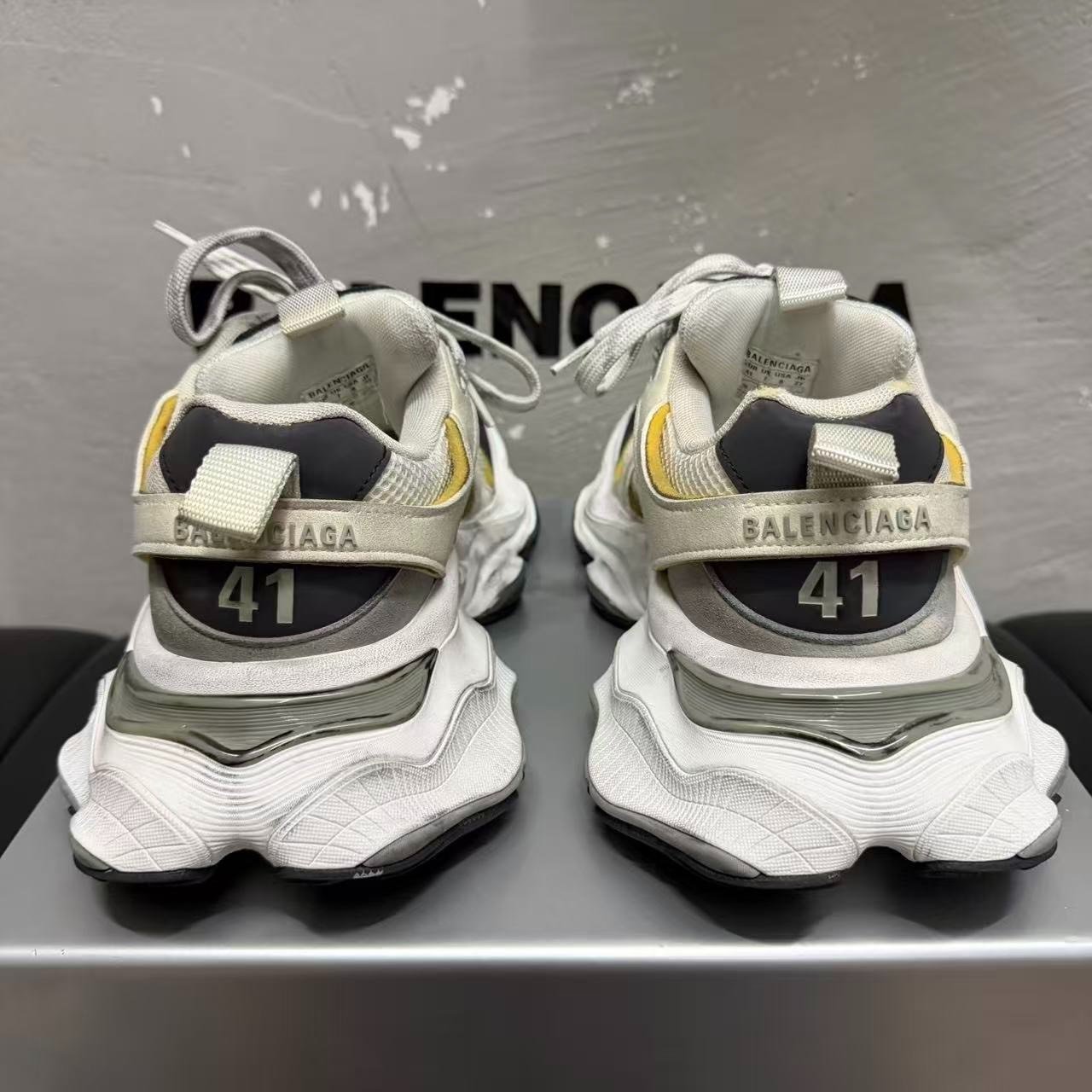 Balenciaga Cargo Dad Shoes — label