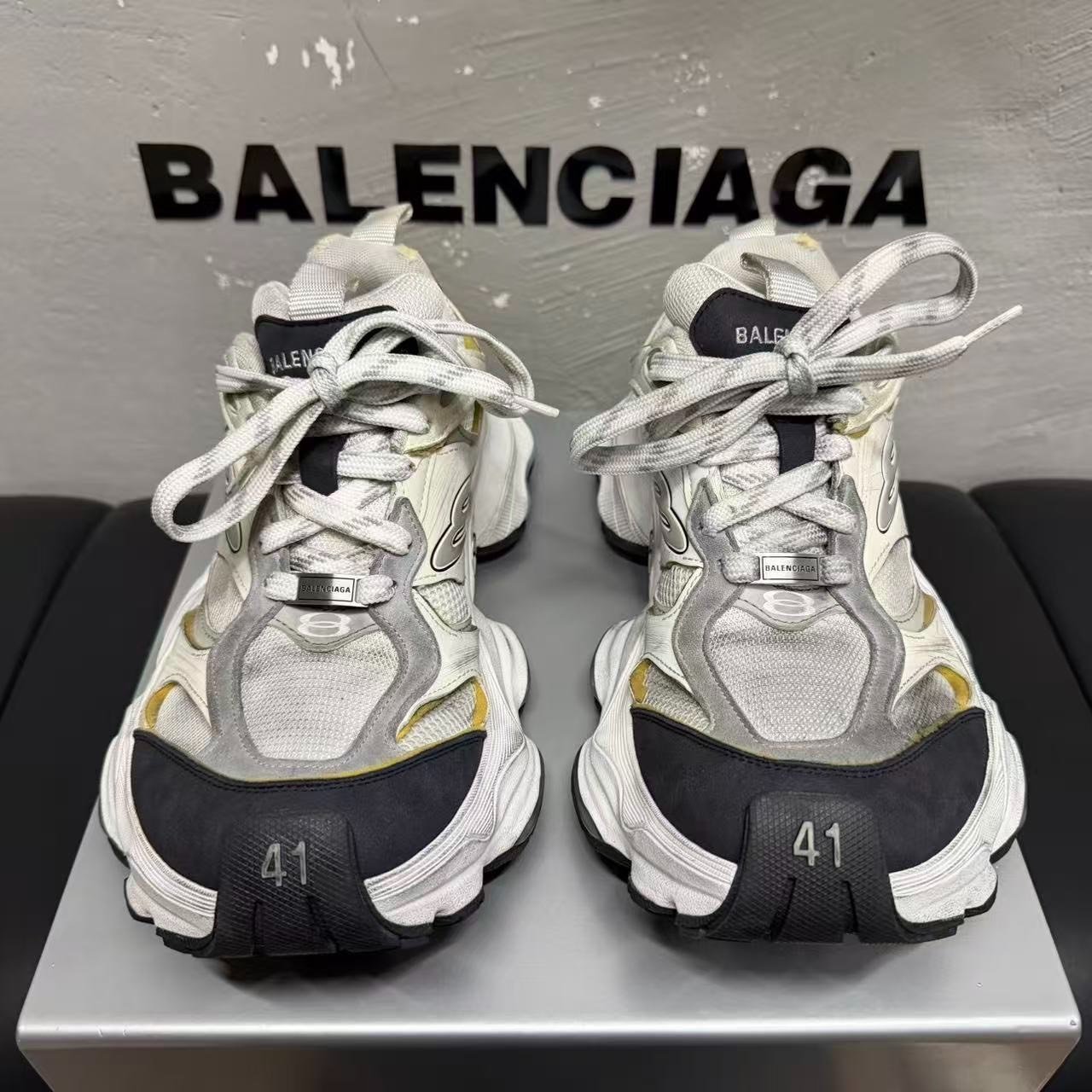 Balenciaga Cargo Dad Shoes — front