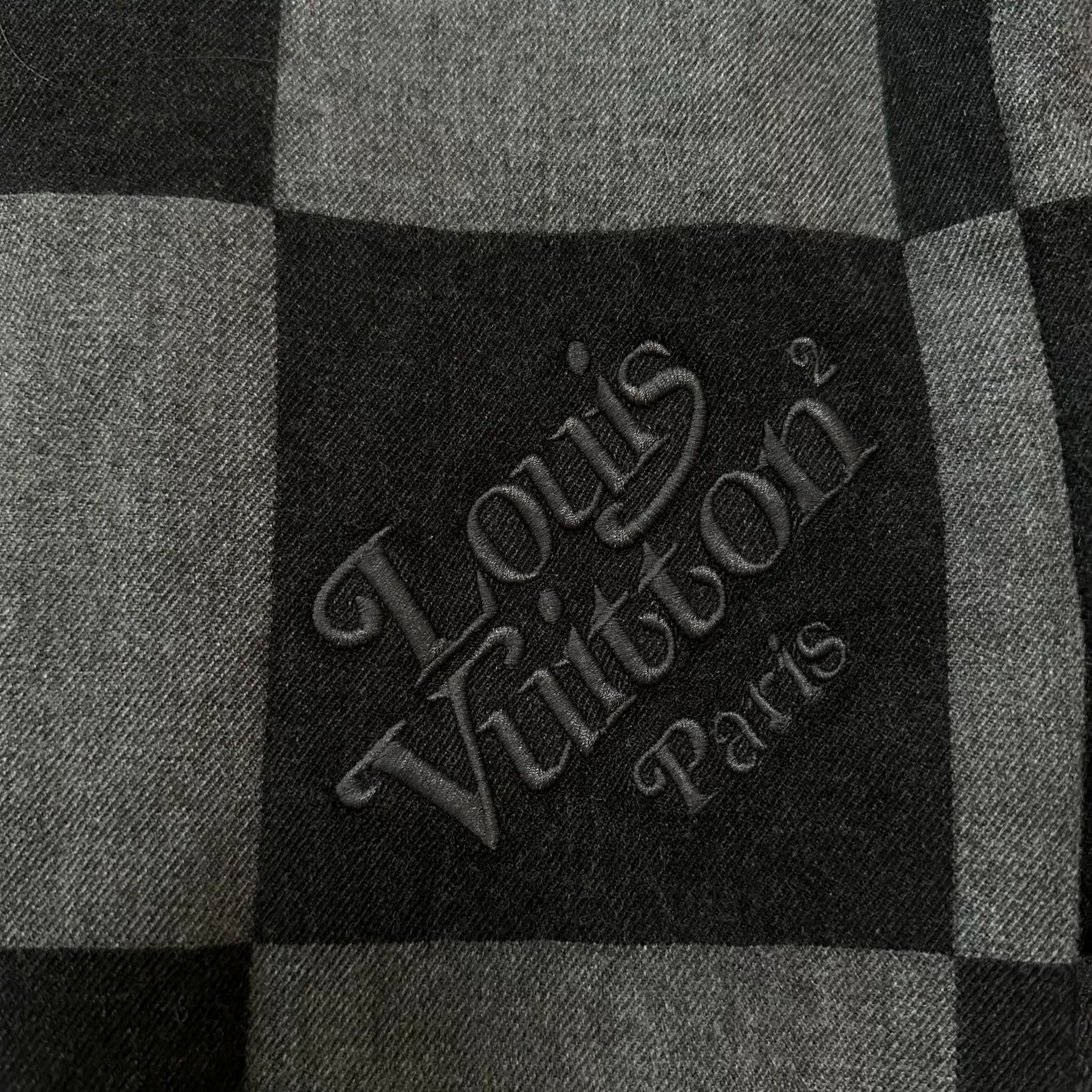 Louis Vuitton Nigo Checkered Blazer — label