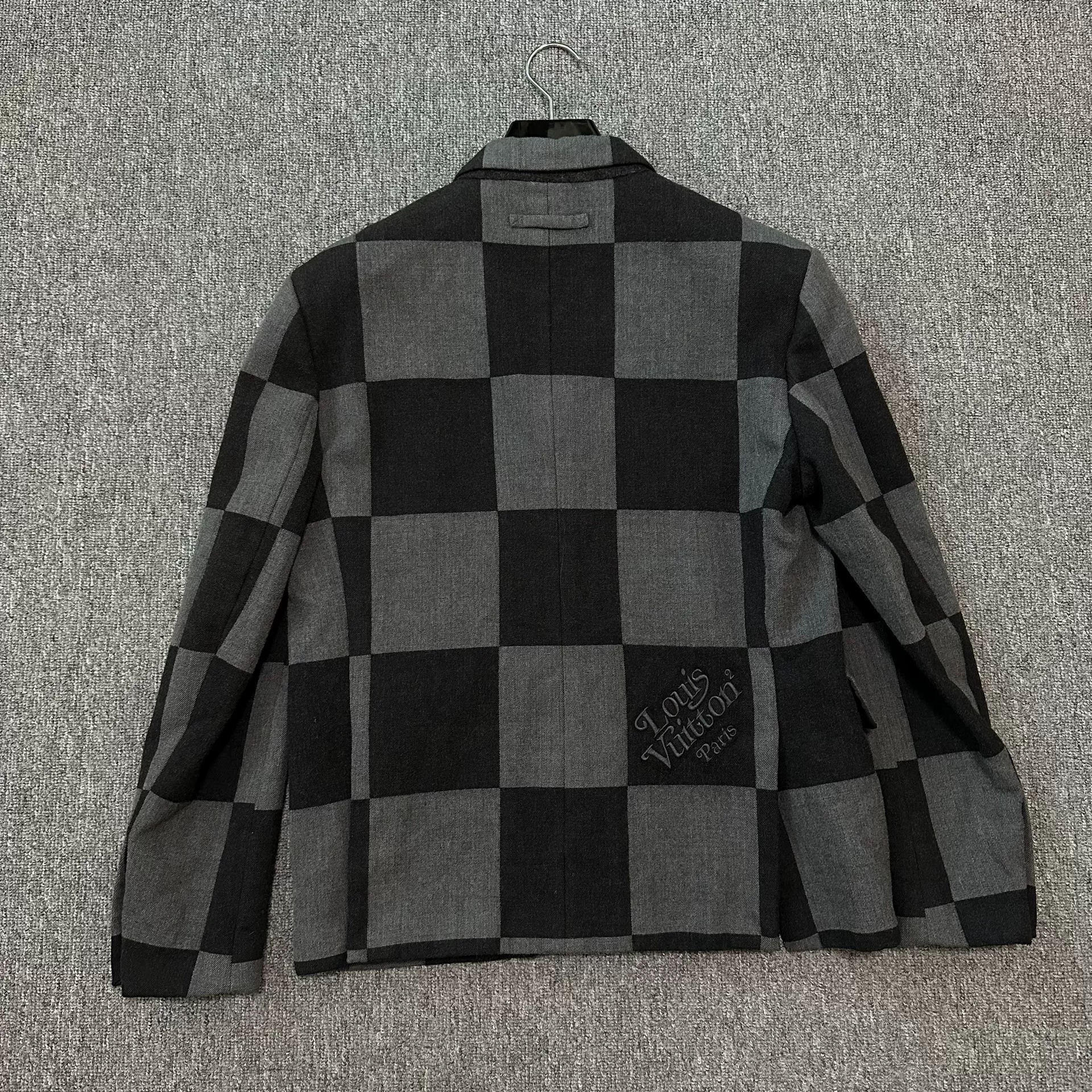 Louis Vuitton Nigo Checkered Blazer — back