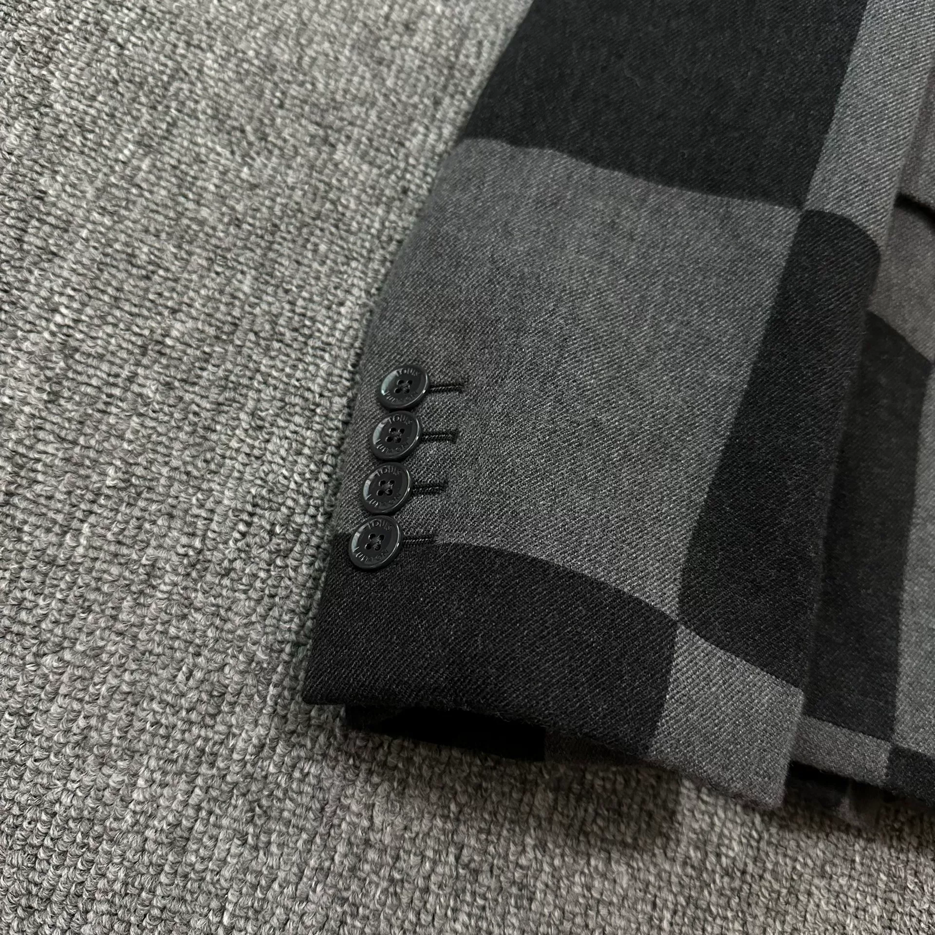 Louis Vuitton Nigo Checkered Blazer — front