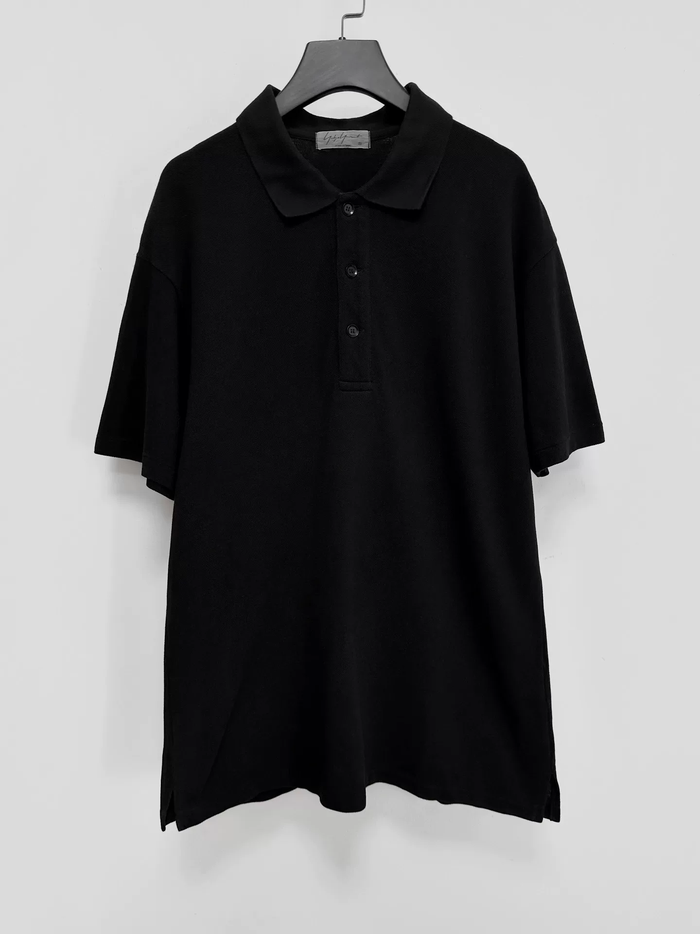 Yohji Yamamoto 19SS Embroidered Polo