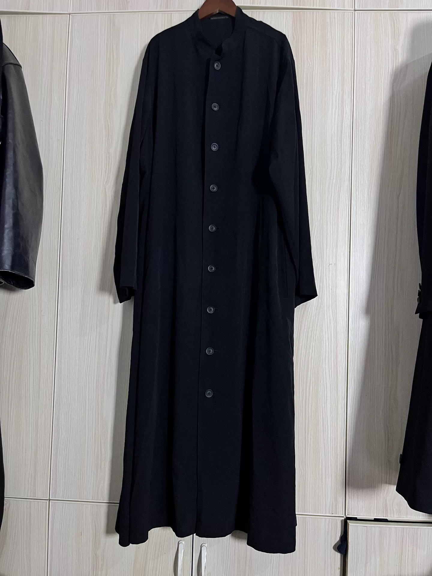 Yohji Yamamoto 20SS Black Robe Shirt