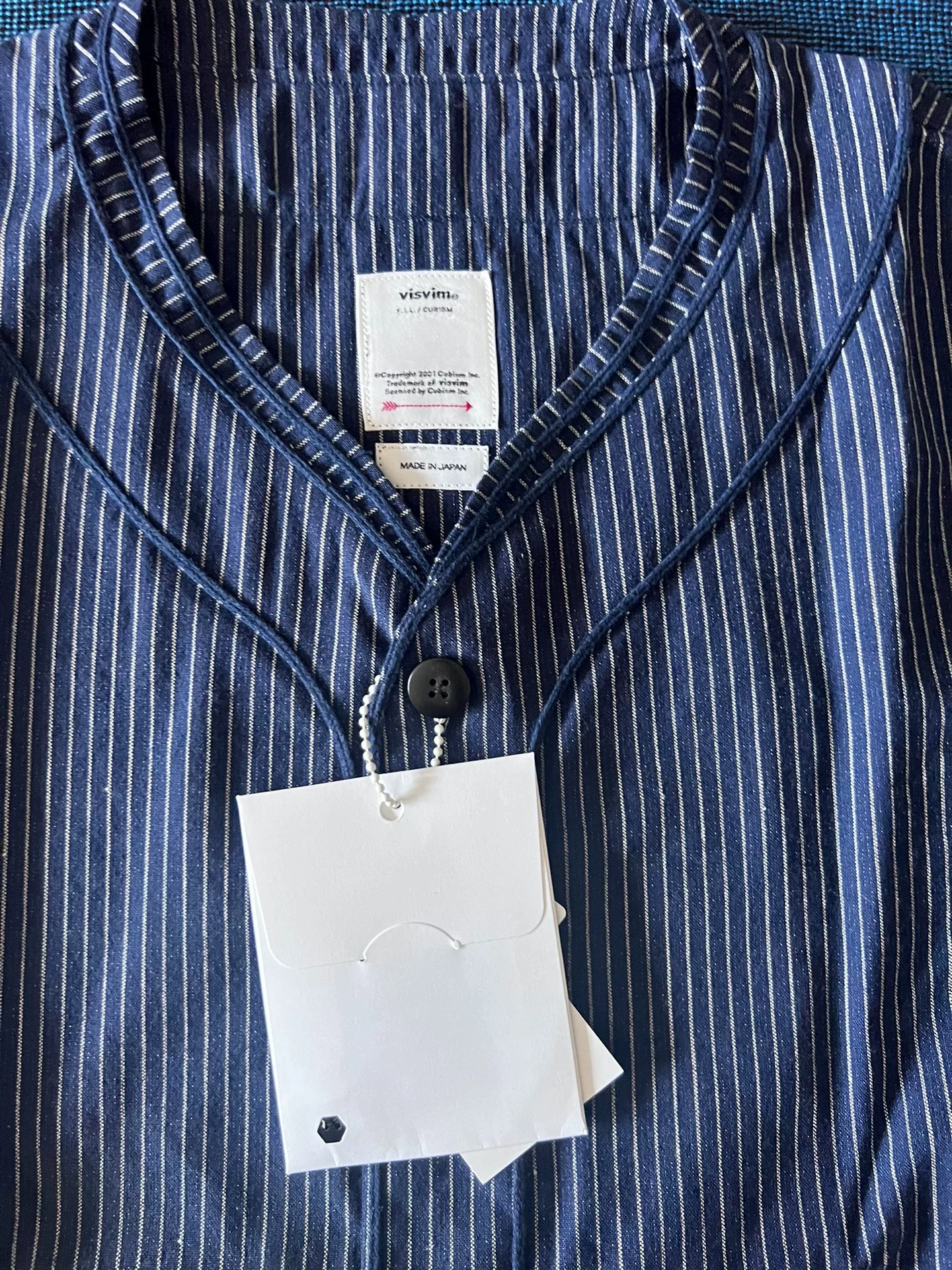 visvim 21SS Dugout Shirt Santome — front