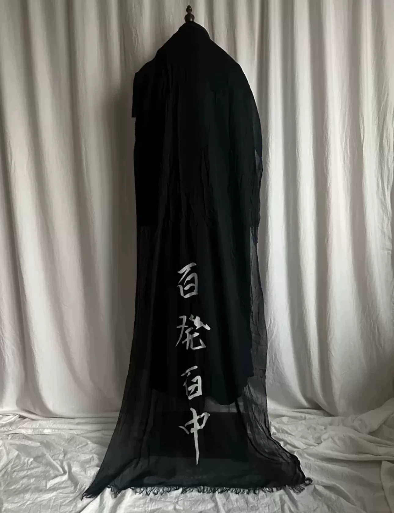 Yohji Yamamoto 17AW Limited Scarf — detail