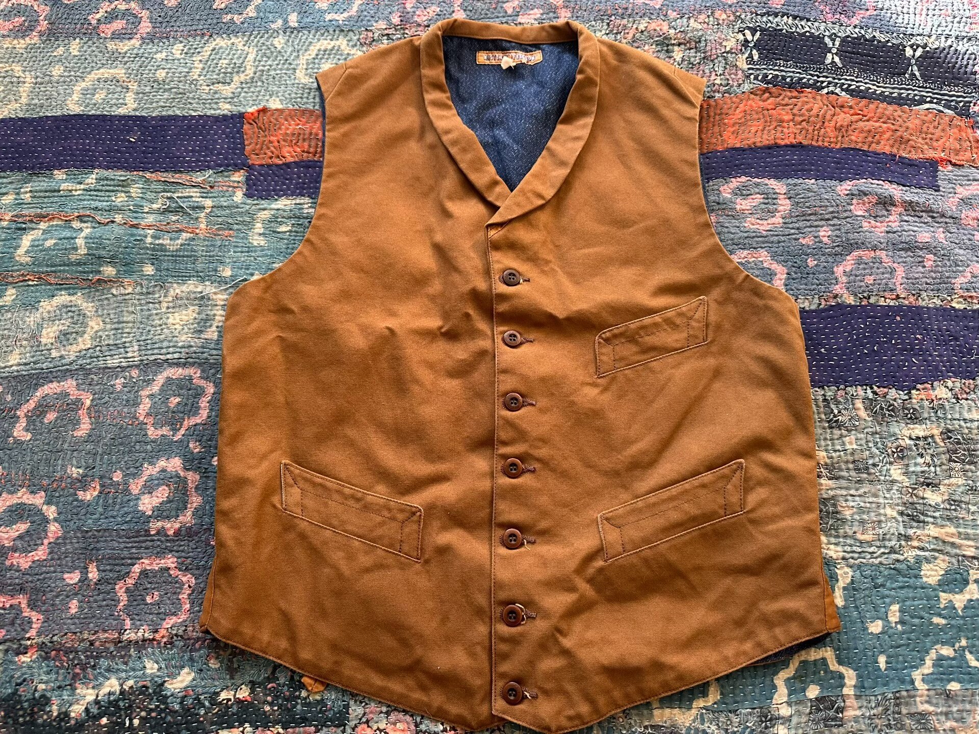 Mister Freedom 20s Workwear Vest — front