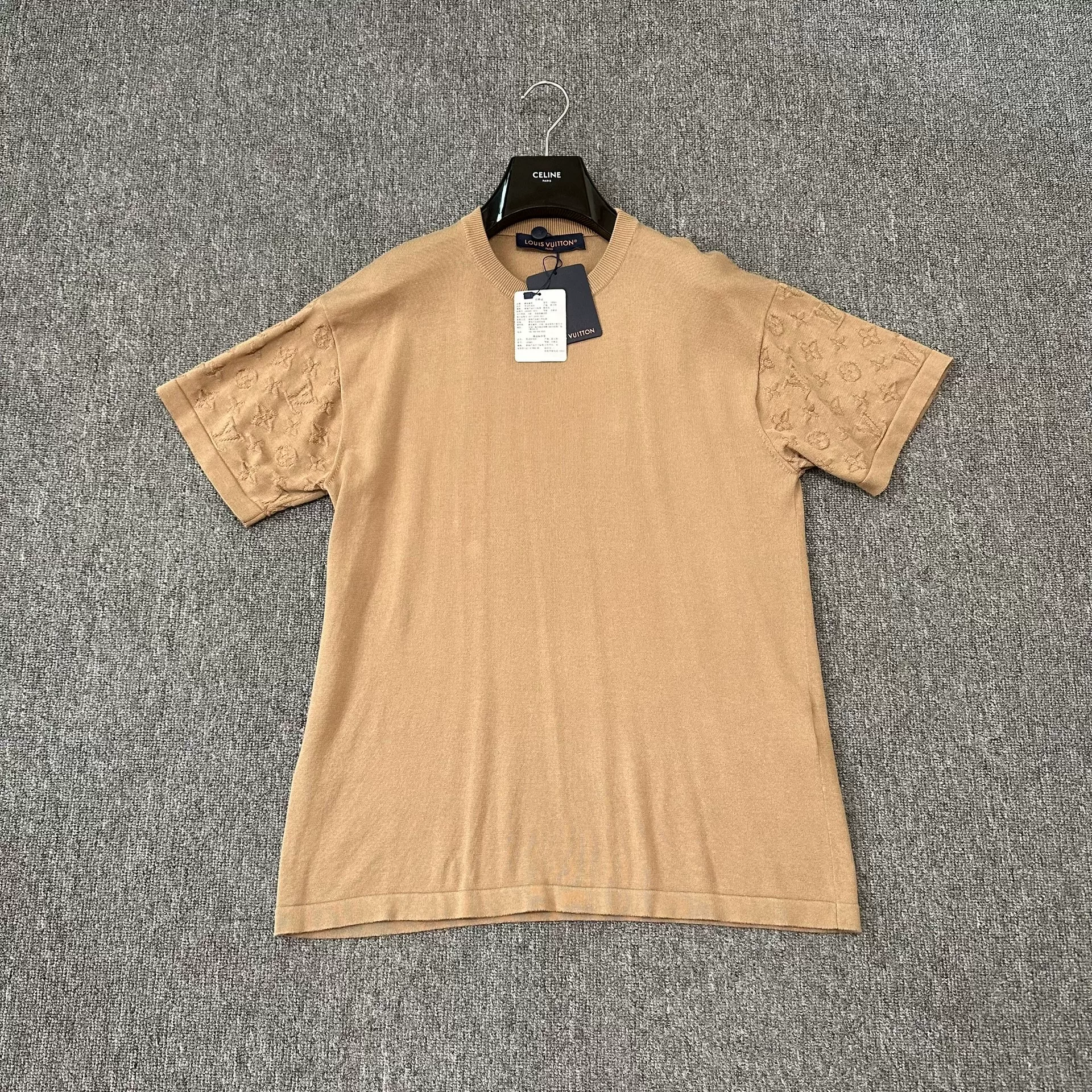 Louis Vuitton Embossed Logo Short-Sleeve T-Shirt