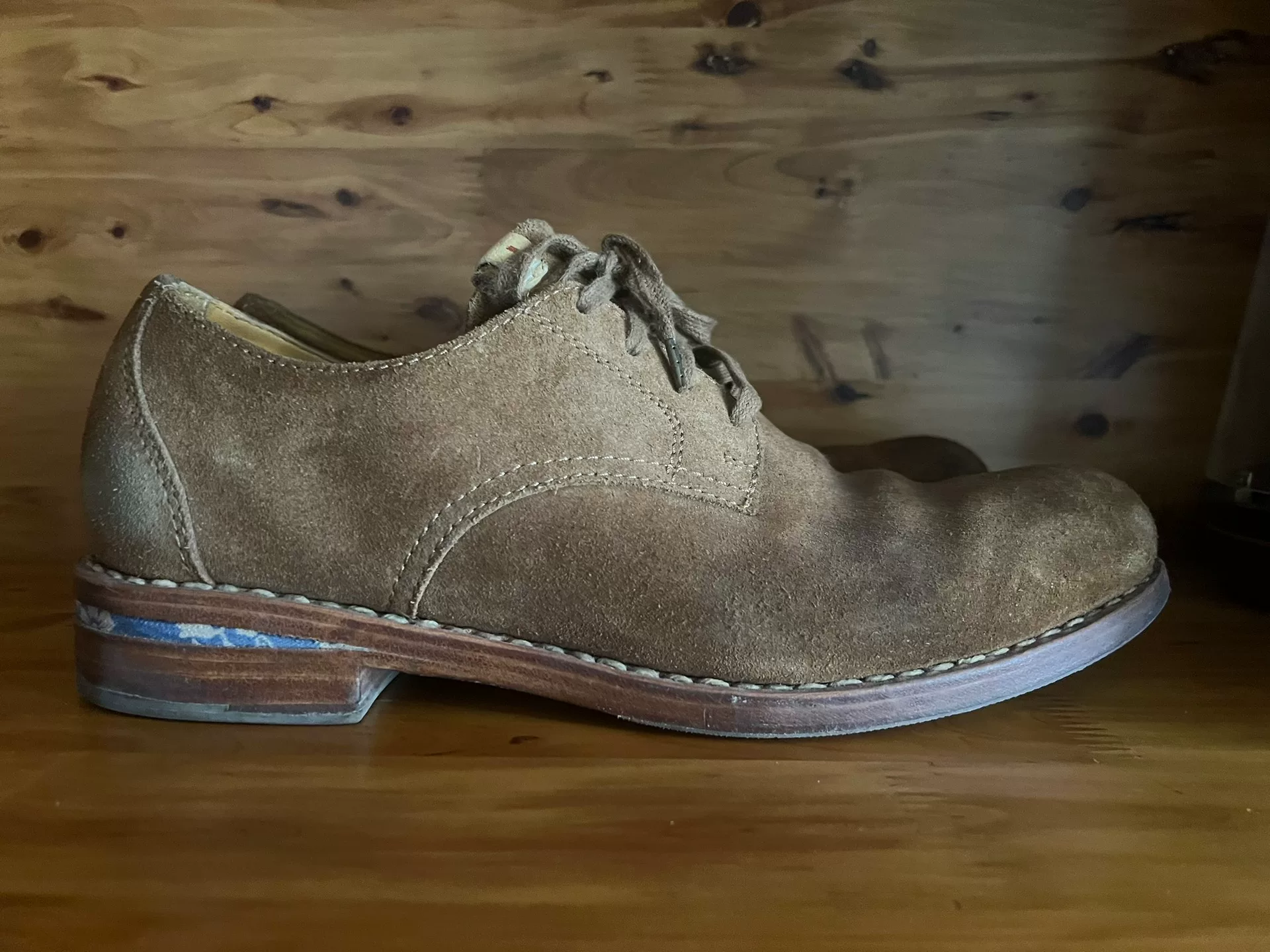 Visvim Virgil Plaintoe Folk Shoes — back