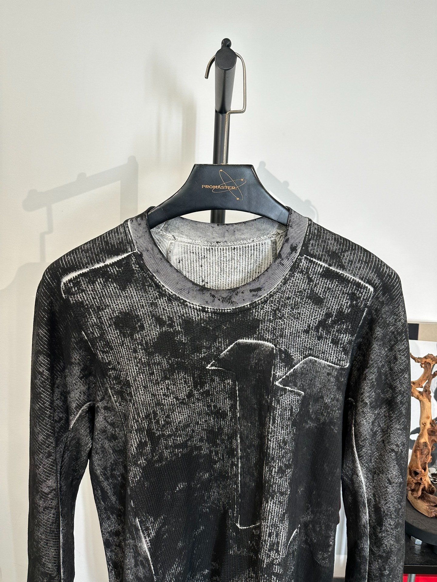 Boris Bidjan Saberi 11by BBS Dyed Crewneck Sweatshirt — detail